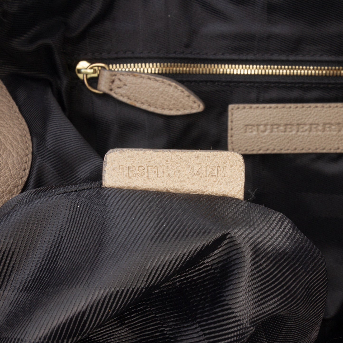 Burberry Medium Leather Kirley Satchel