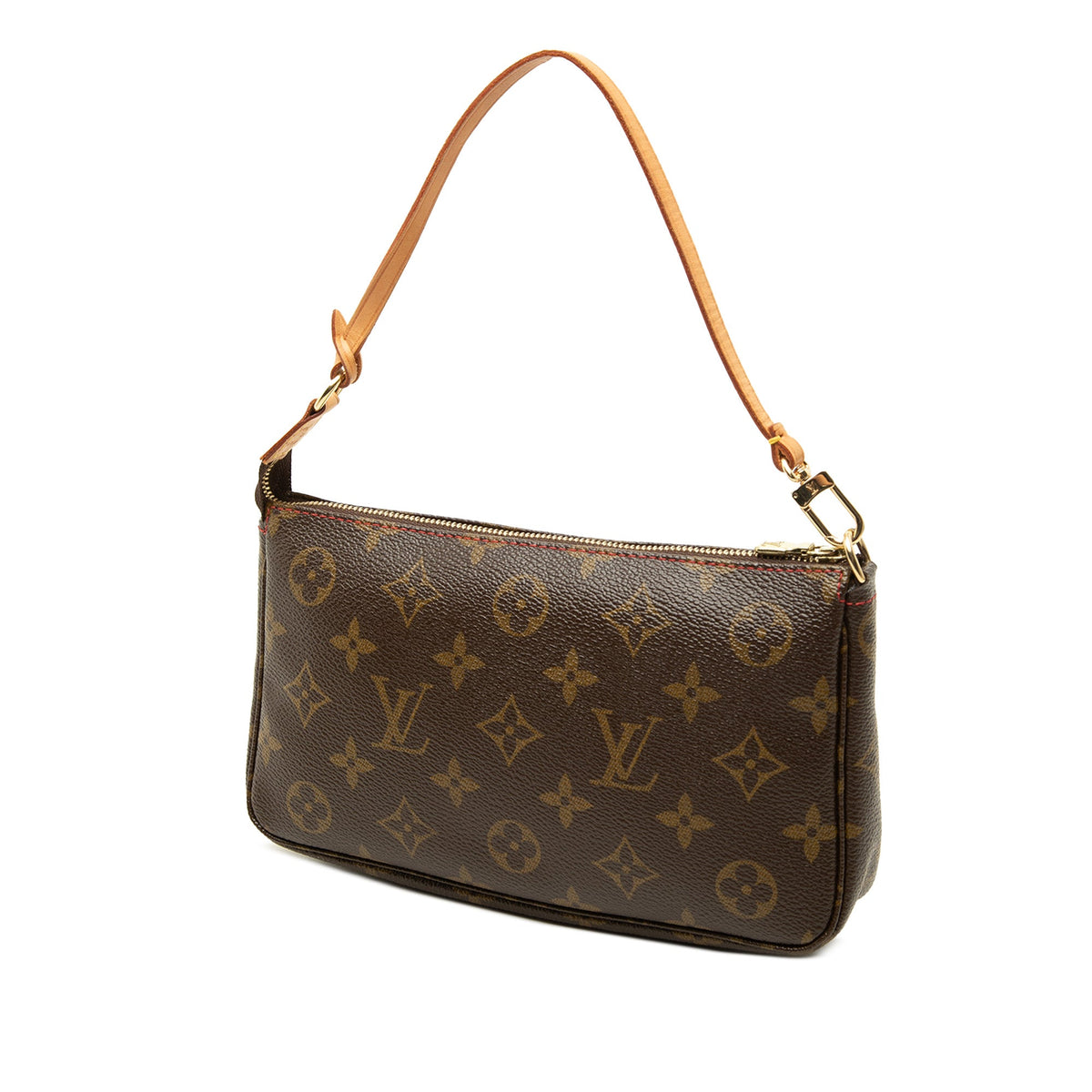 Louis Vuitton Takashi Murakami Monogram Cherry Pochette Accessoires — Brown