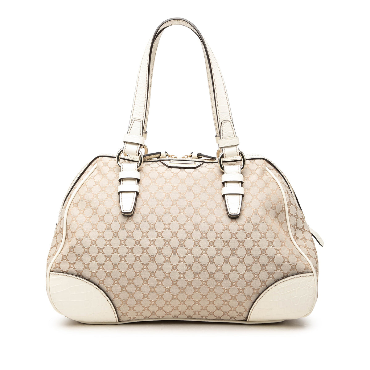 Celine Macadam Canvas Handbag