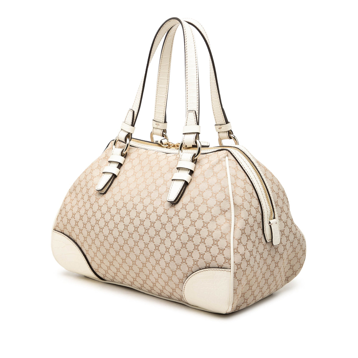 Celine Macadam Canvas Handbag