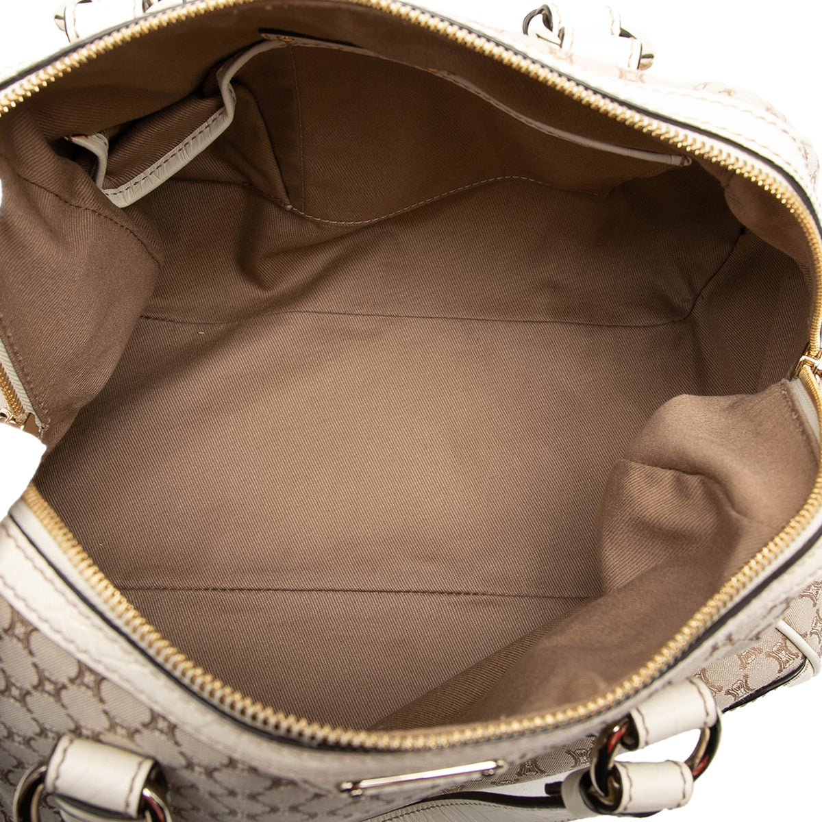 Celine Macadam Canvas Handbag