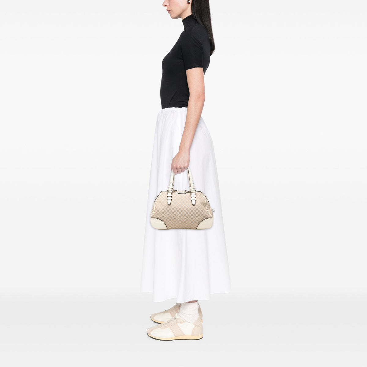 Celine Macadam Canvas Handbag