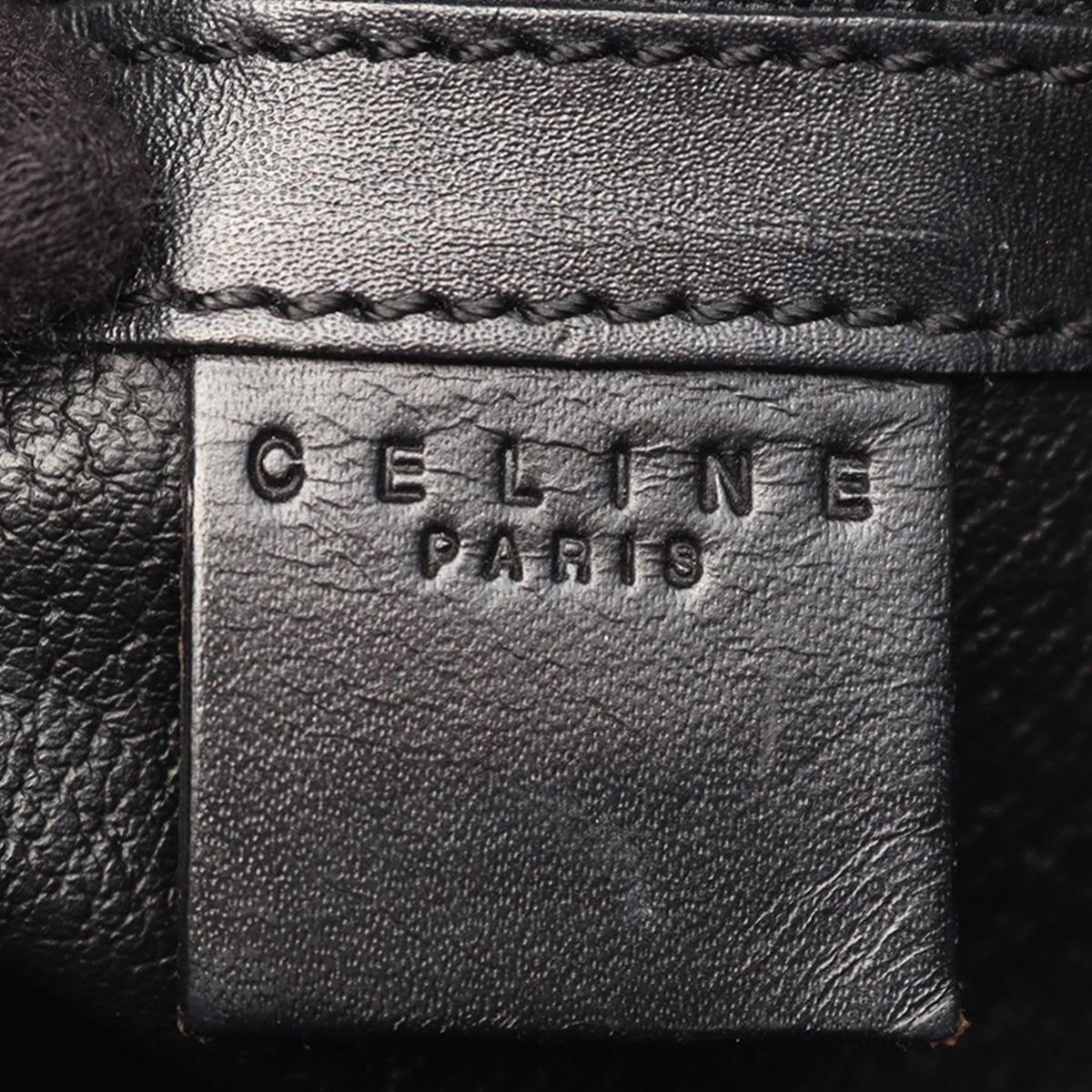 Celine Macadam Coated Canvas Shoulder Bag — Brown