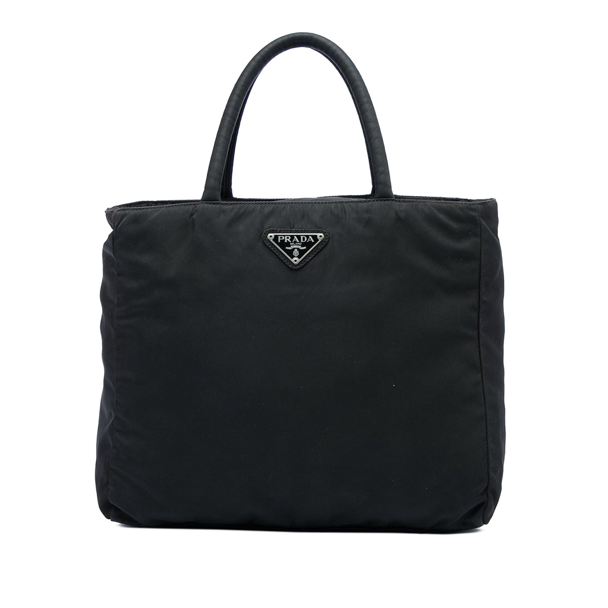 Prada Tessuto Tote — Black