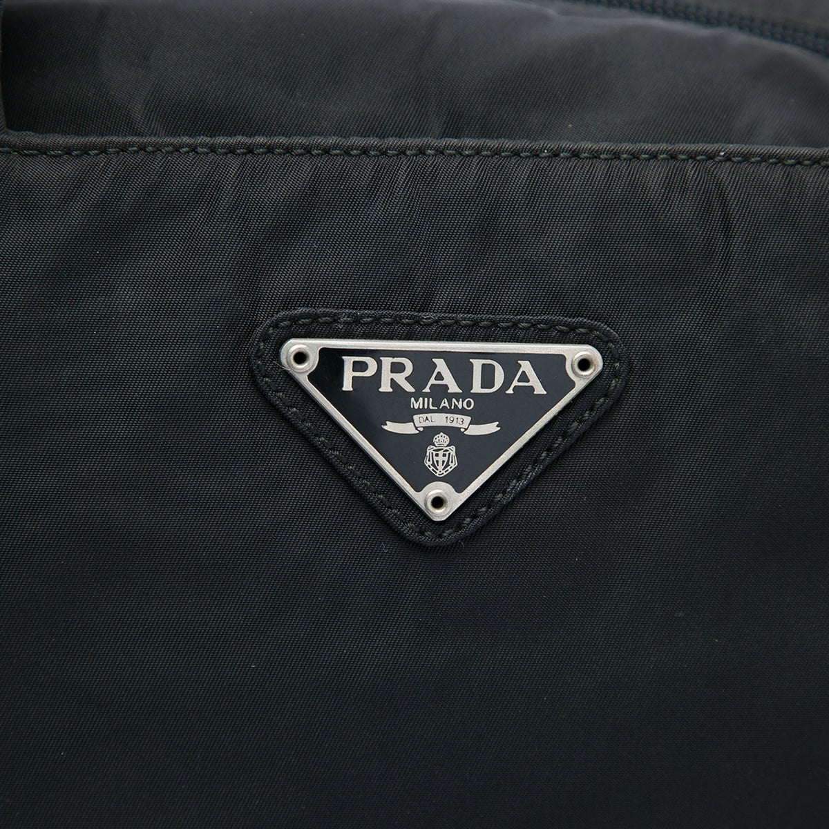 Prada Tessuto Tote — Black