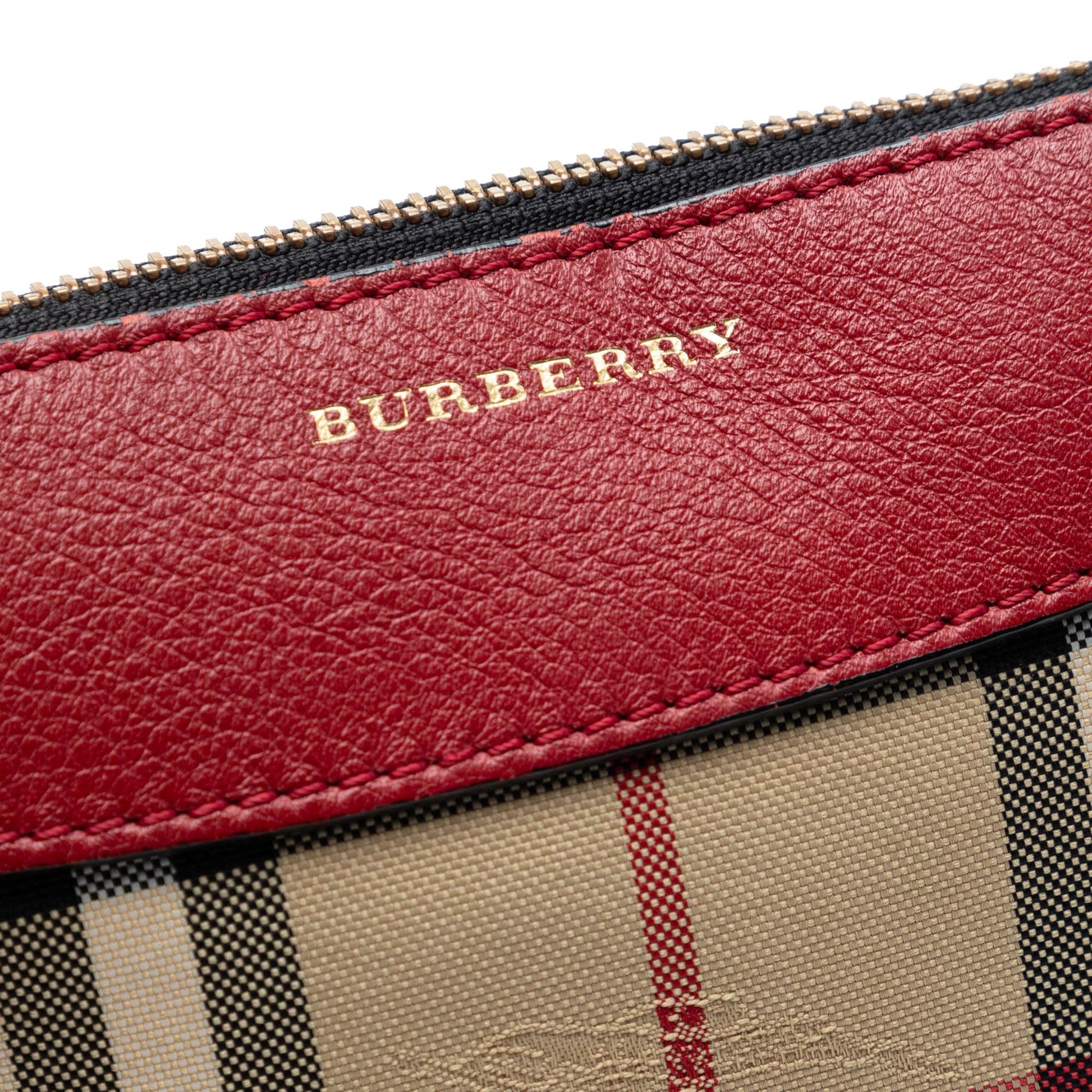 Burberry Haymarket Check Nylon Peyton Crossbody