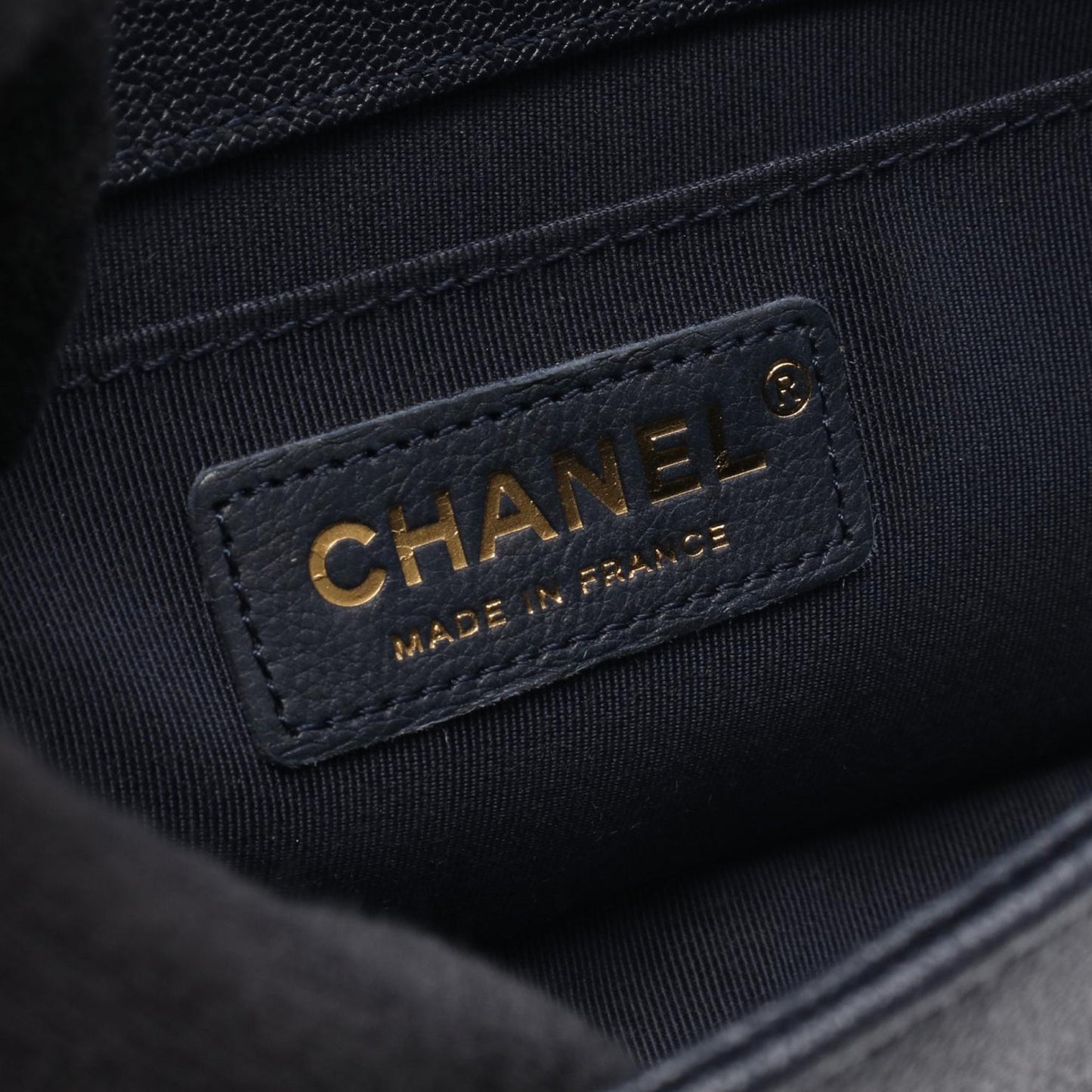 Chanel Small Quilted Caviar Boy Flap