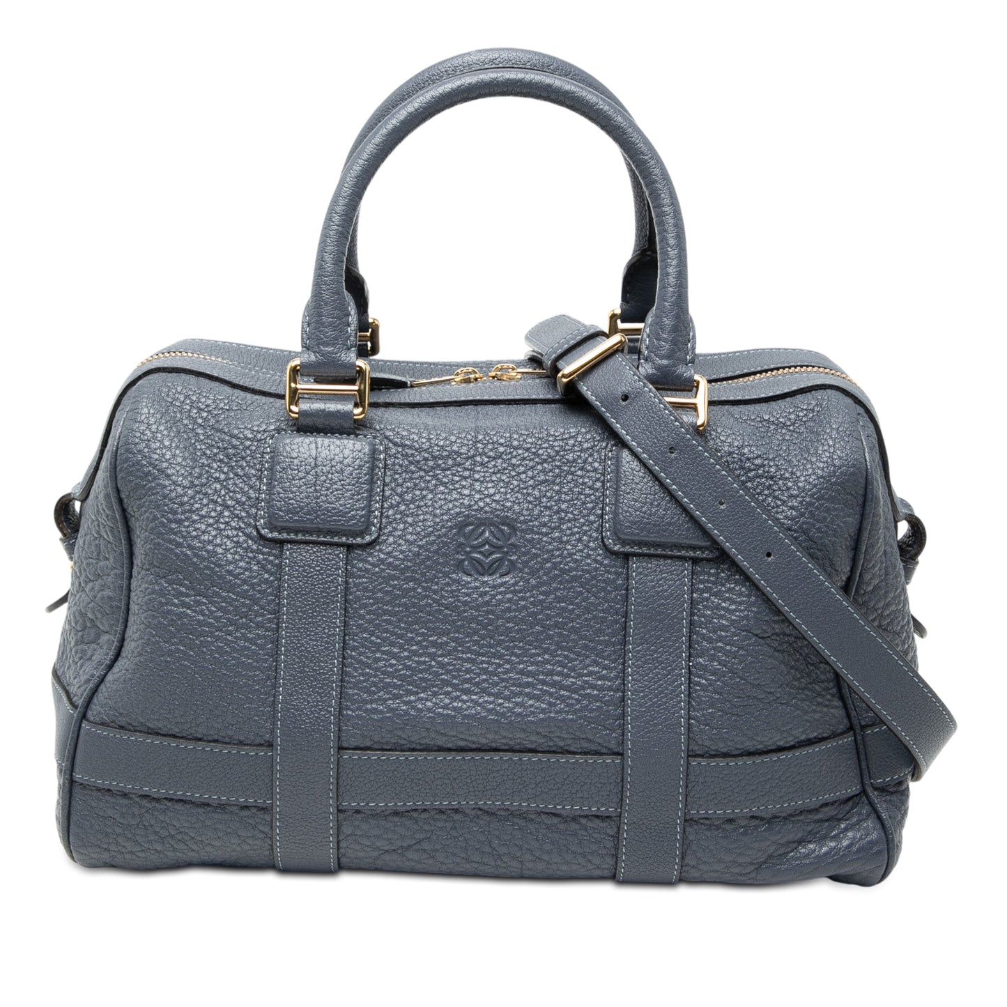 LOEWE Goatskin Anagram Paseo 30 Satchel