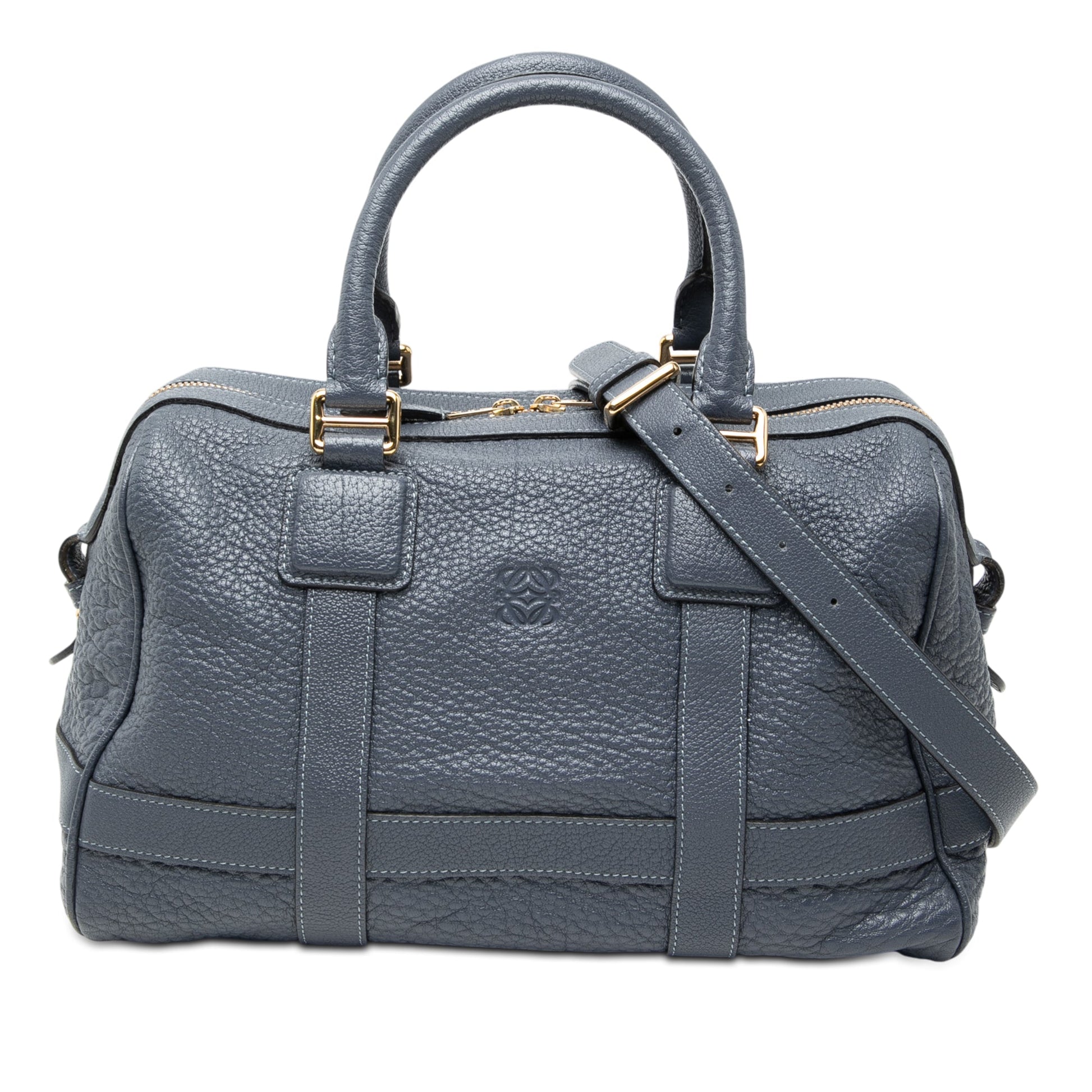 LOEWE Goatskin Anagram Paseo 30 Satchel