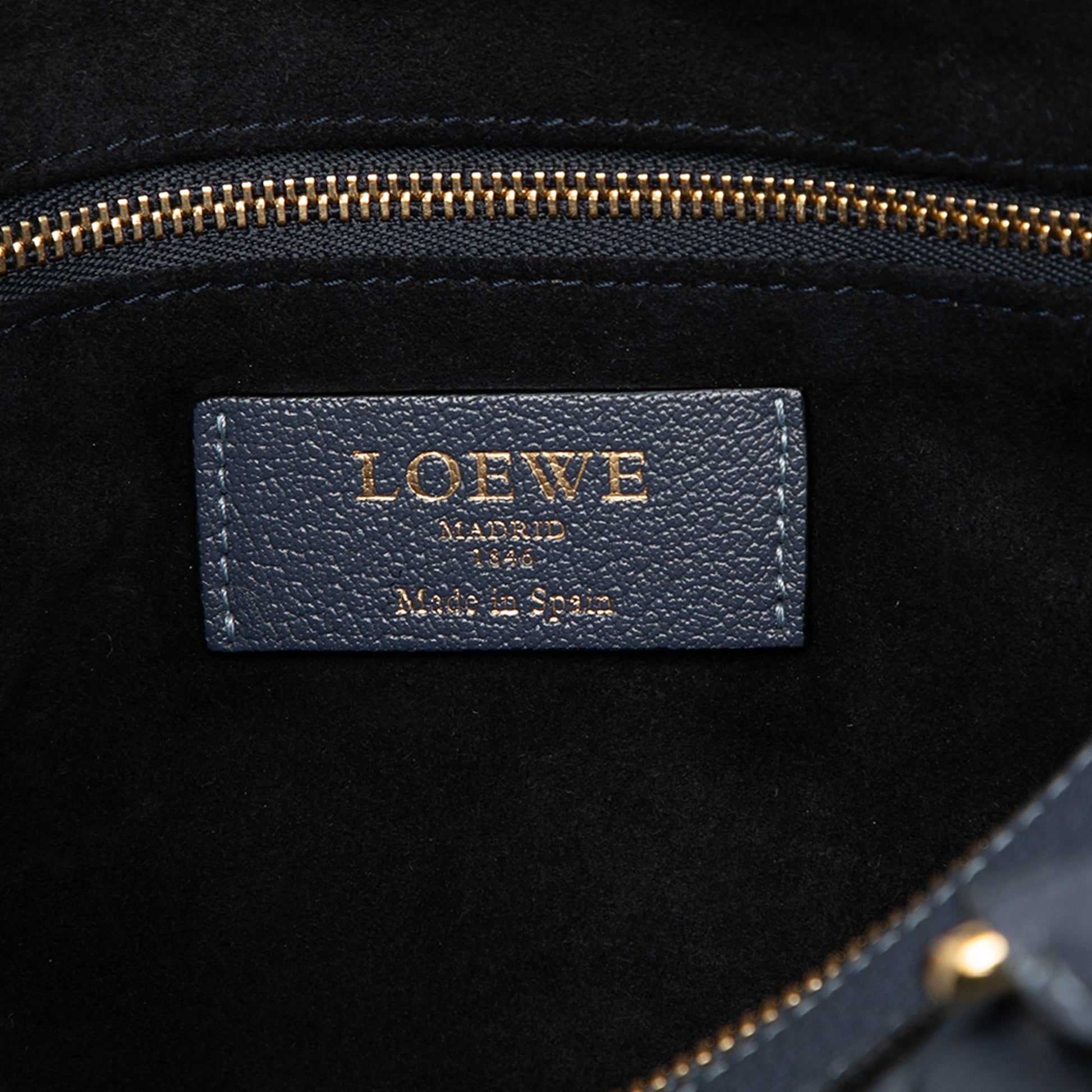 LOEWE Goatskin Anagram Paseo 30 Satchel