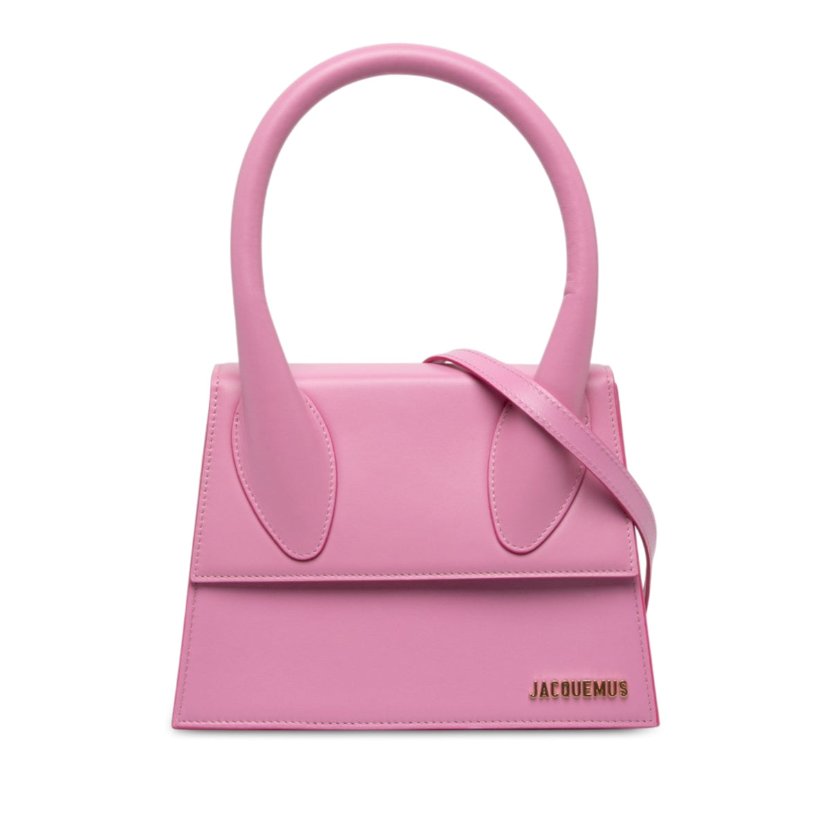 Jacquemus Smooth Calfskin Le Grand Chiquito — Pink