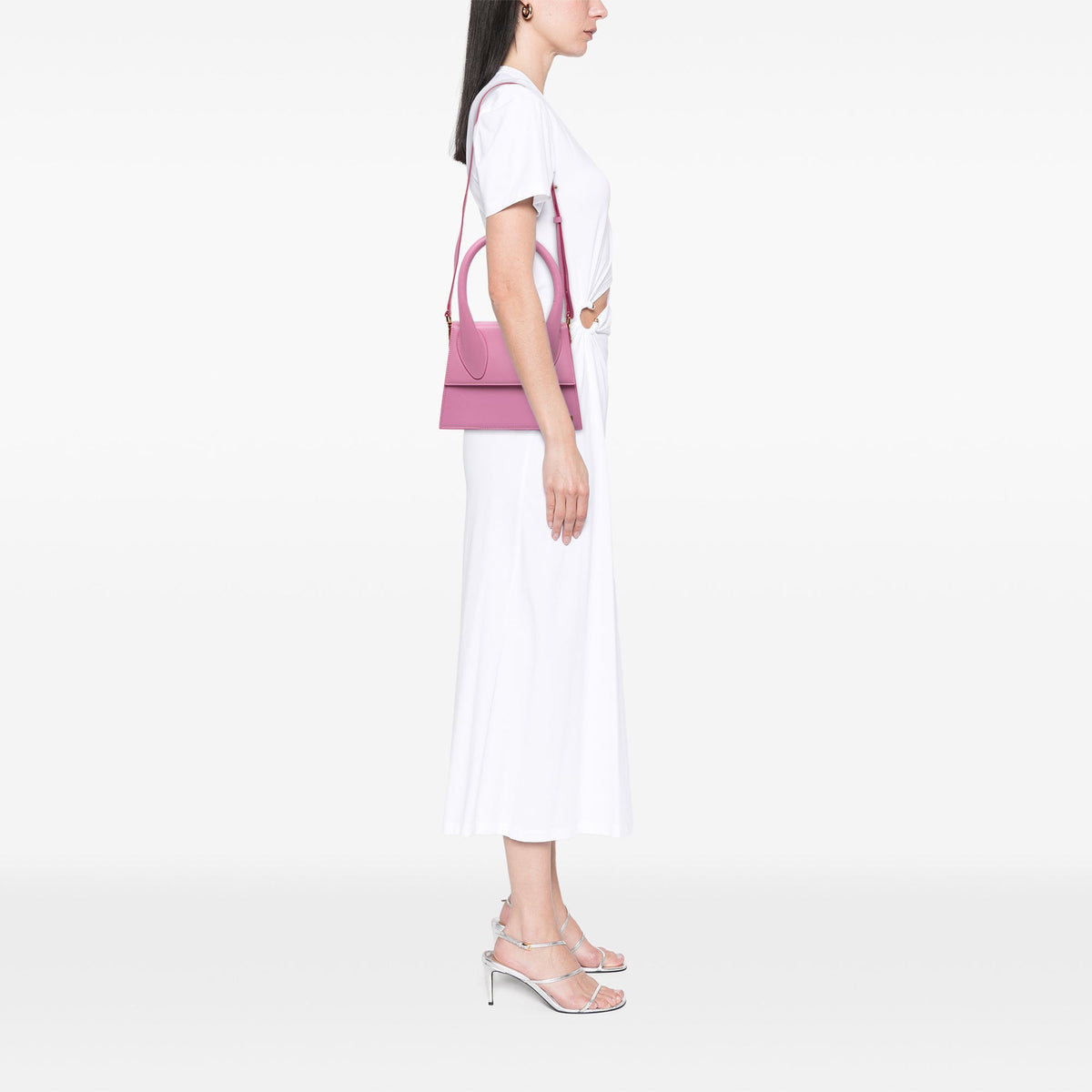 Jacquemus Smooth Calfskin Le Grand Chiquito — Pink