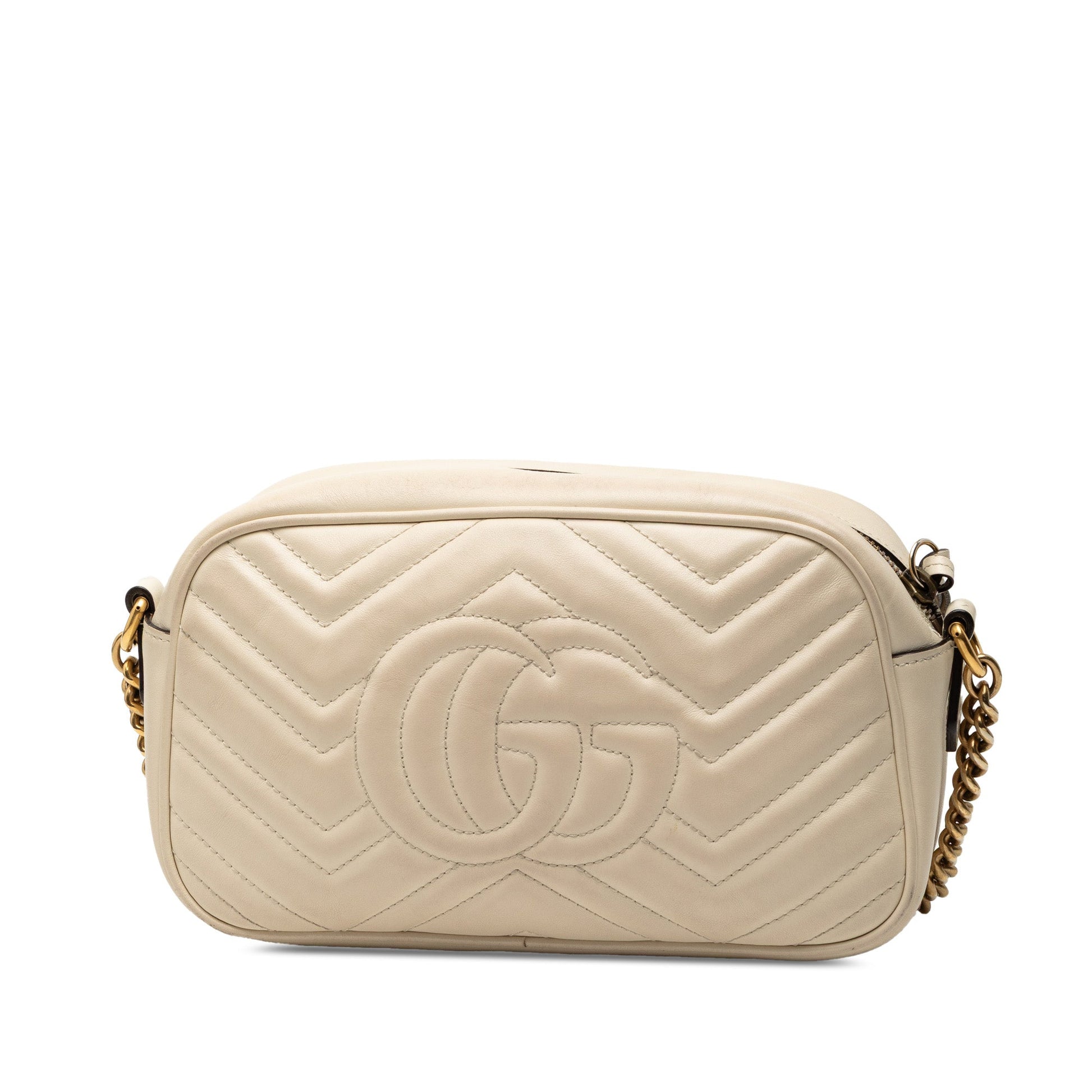 Gucci Small GG Marmont Matelasse Leather Crossbody