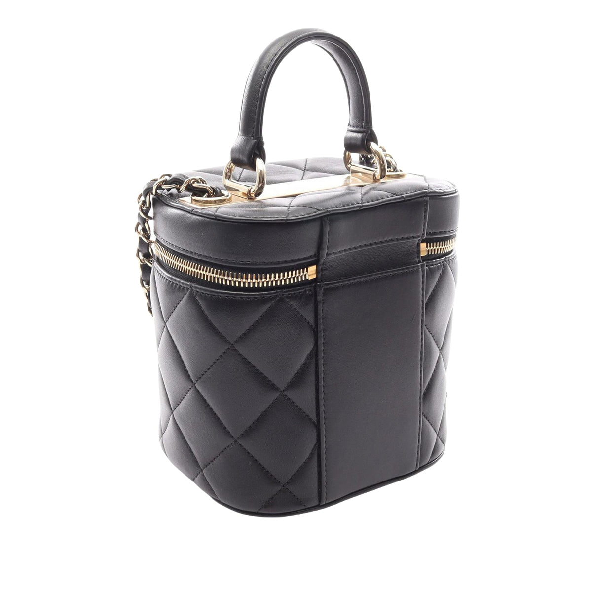 Chanel Quilted Lambskin Trendy CC Vanity Case