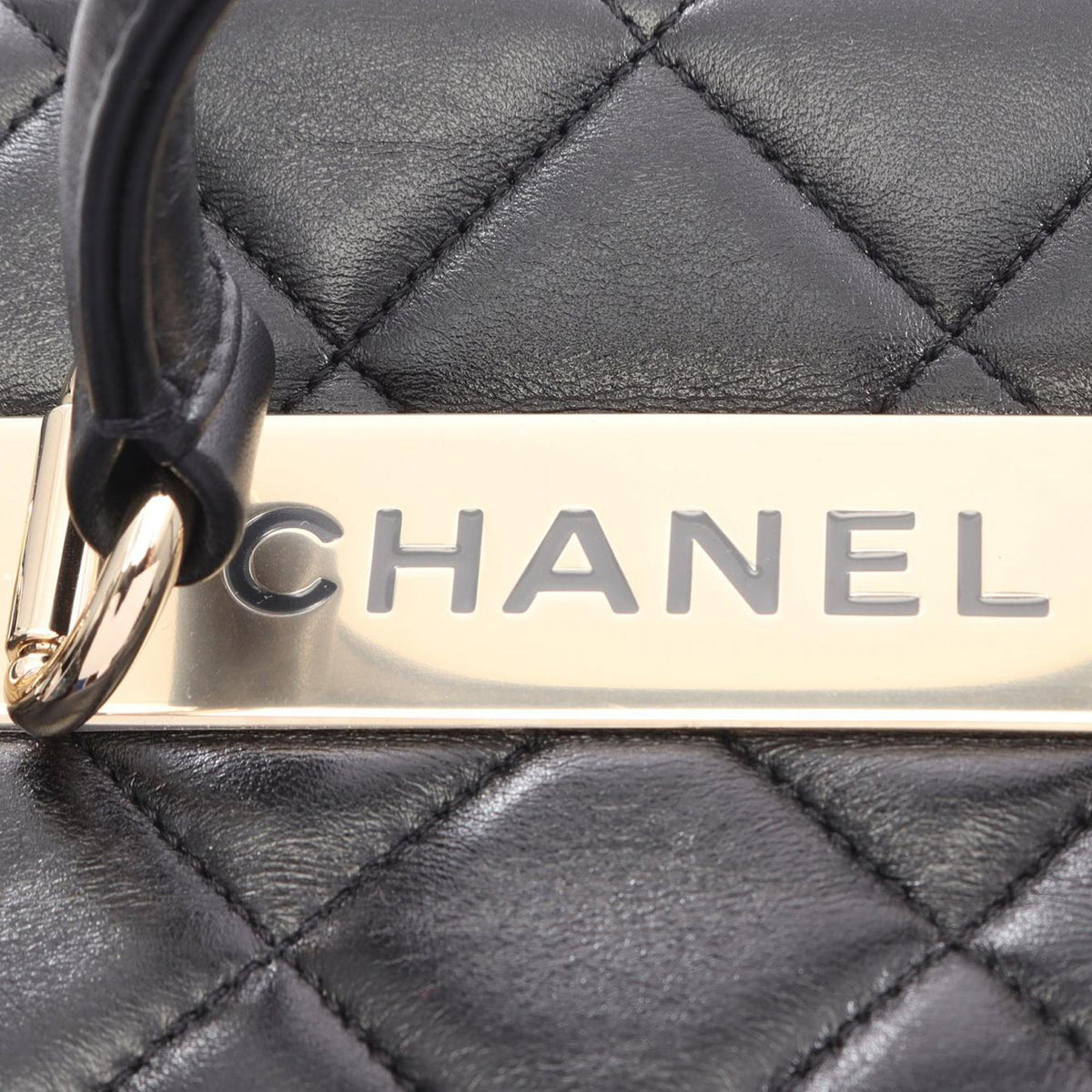 Chanel Quilted Lambskin Trendy CC Vanity Case