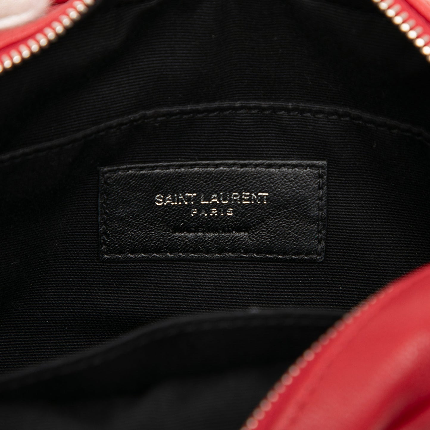 Saint Laurent Leather Monogram Lou Belt Bag
