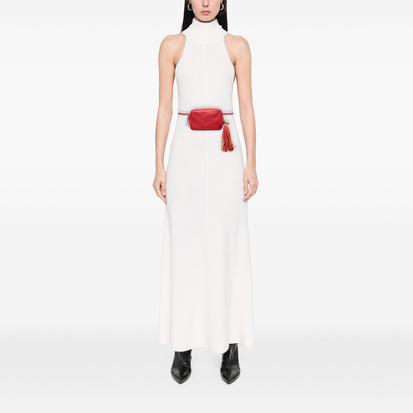 Saint Laurent Leather Monogram Lou Belt Bag