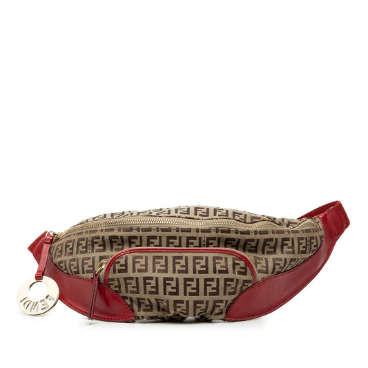 Fendi Zucchino Canvas Belt Bag