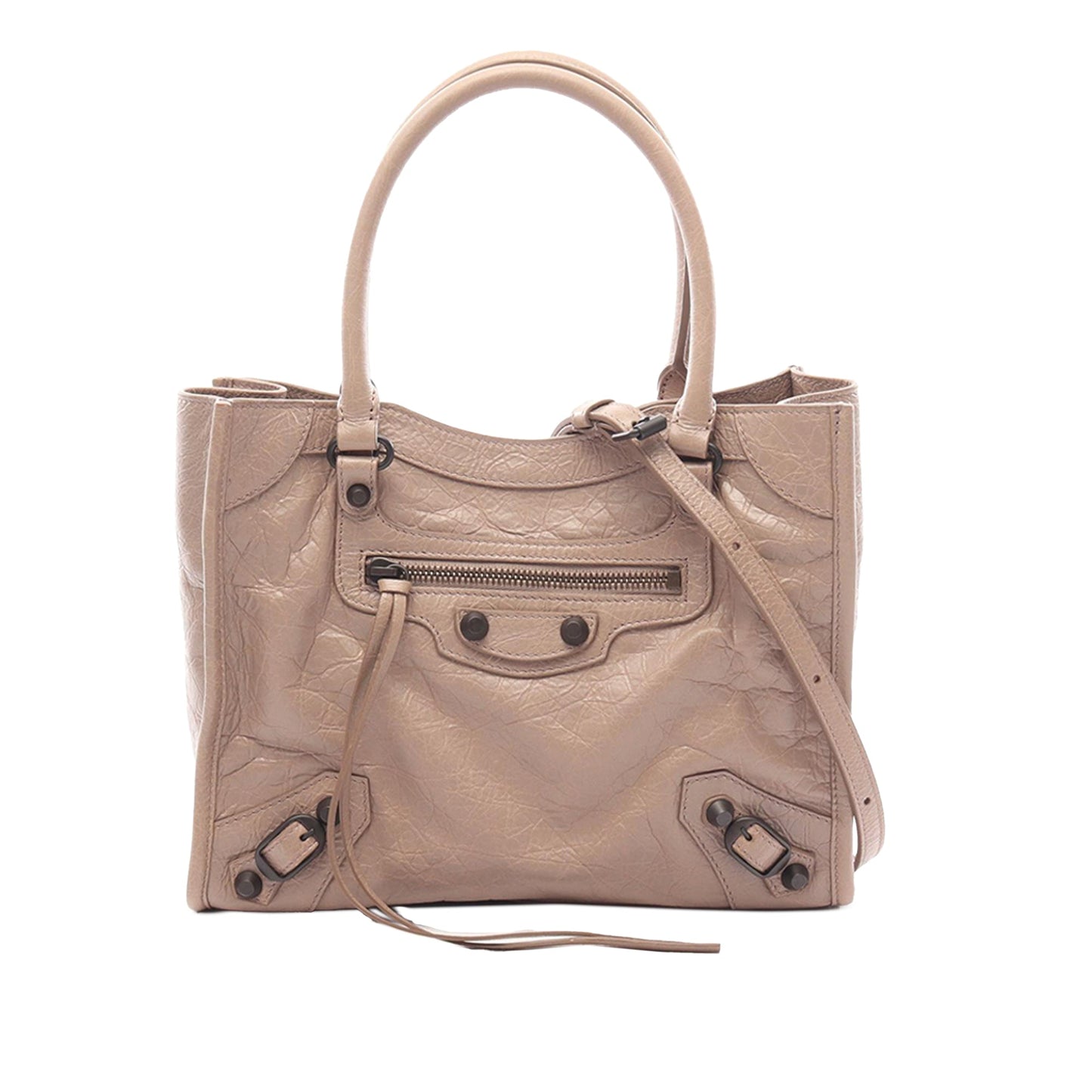 Balenciaga Mini lambskin Le City Satchel
