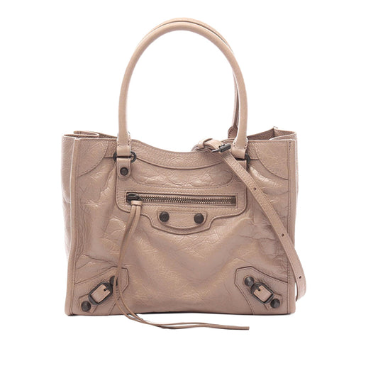 Balenciaga Mini lambskin Le City Satchel
