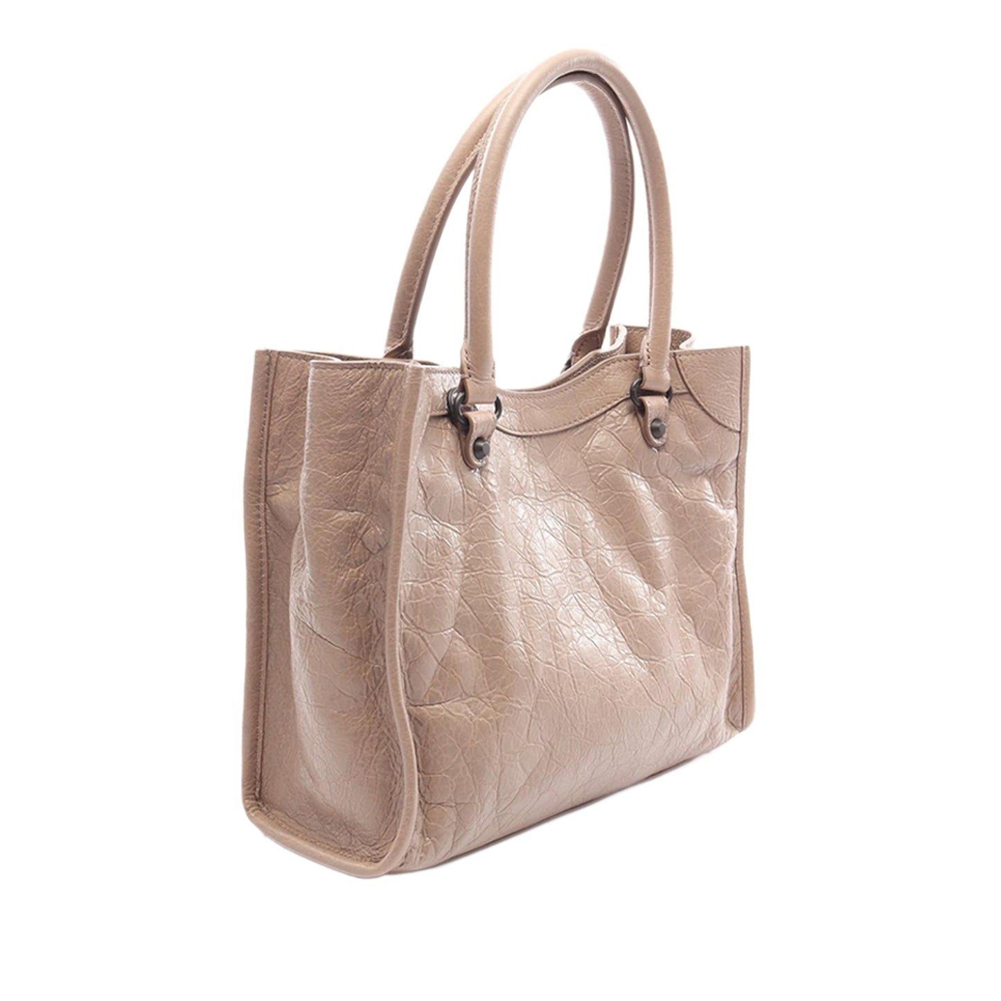 Balenciaga Mini lambskin Le City Satchel