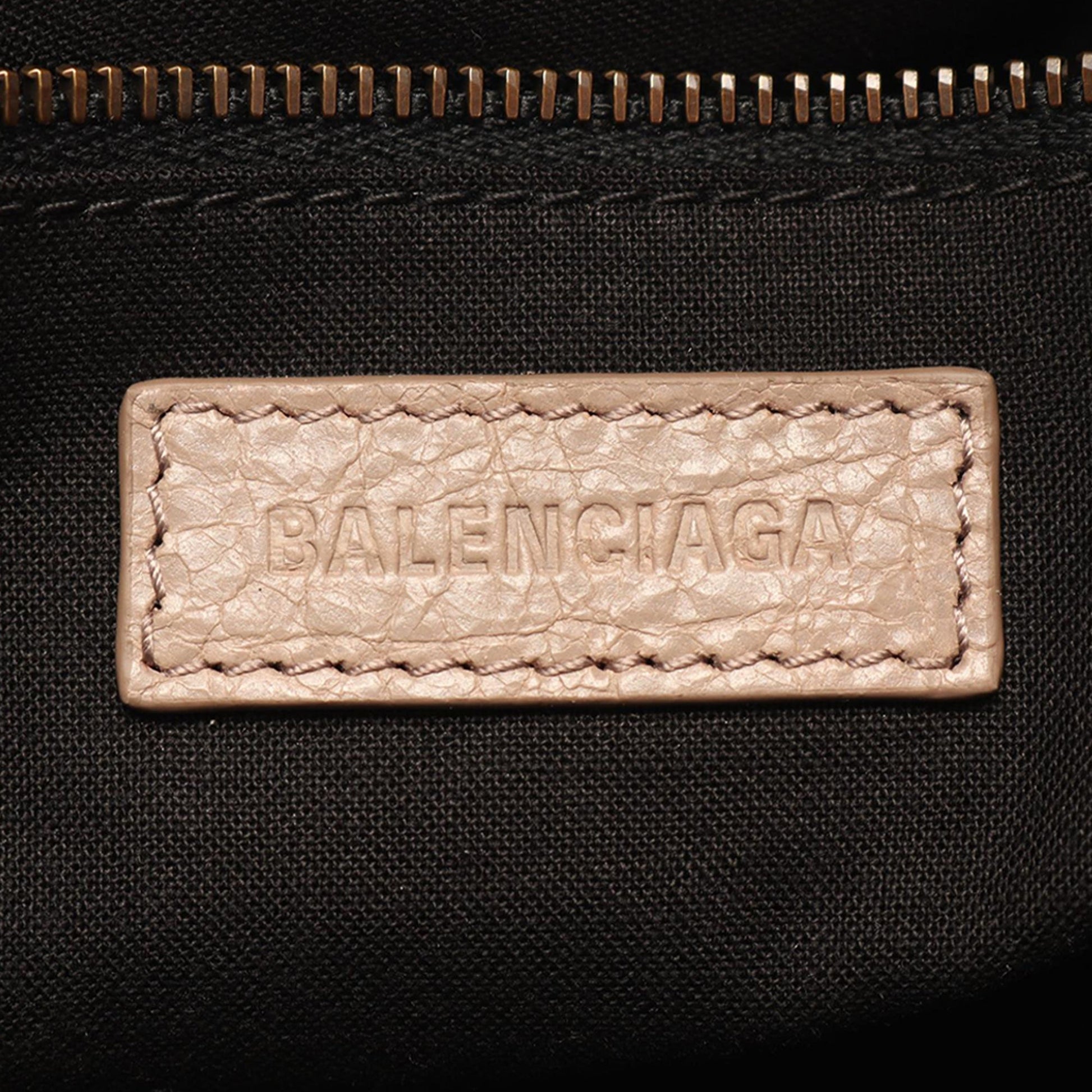 Balenciaga Mini lambskin Le City Satchel