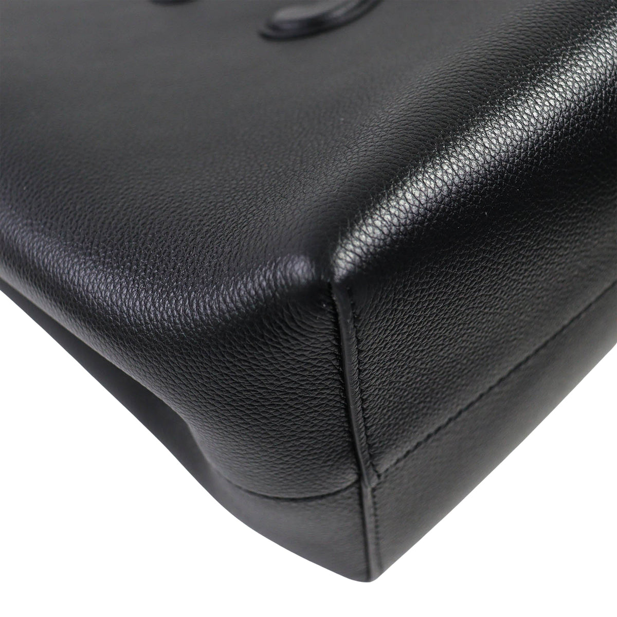 Celine Medium Grained Calfskin Cuir Triomphe Cabas Anais Tote
