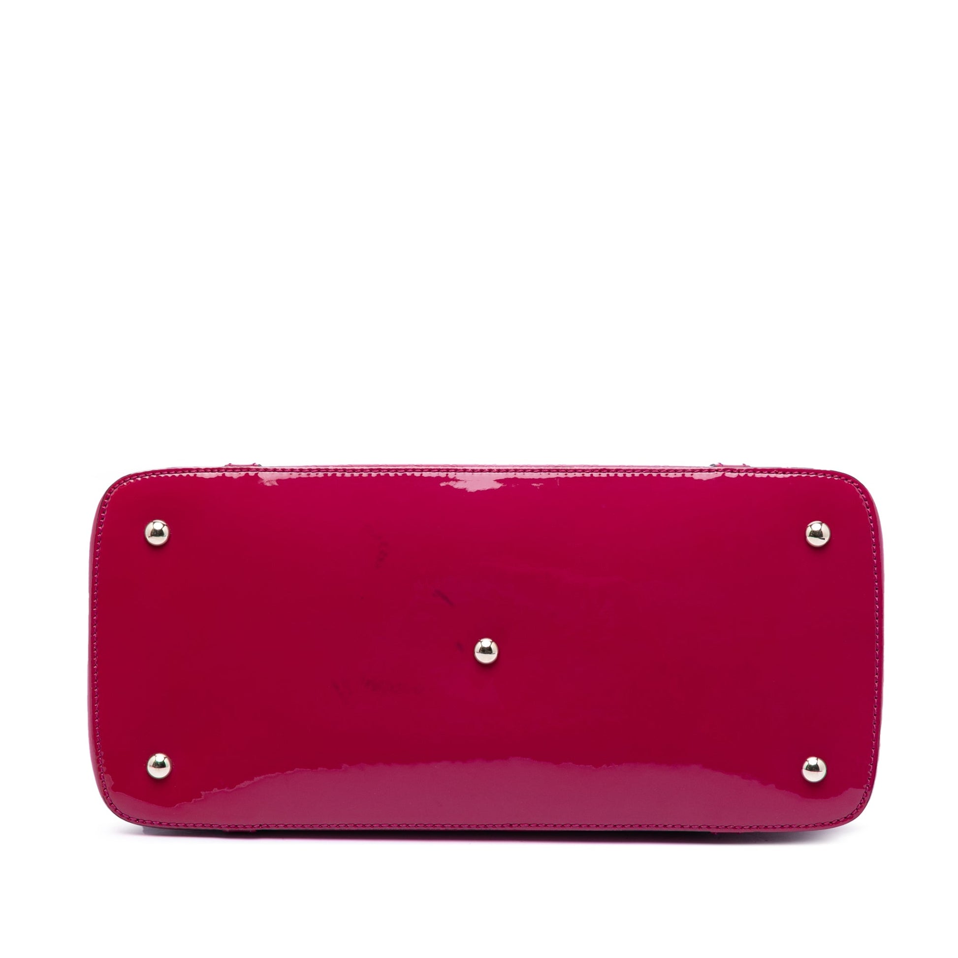 Gucci Large Microguccissima Patent Nice Dome Satchel