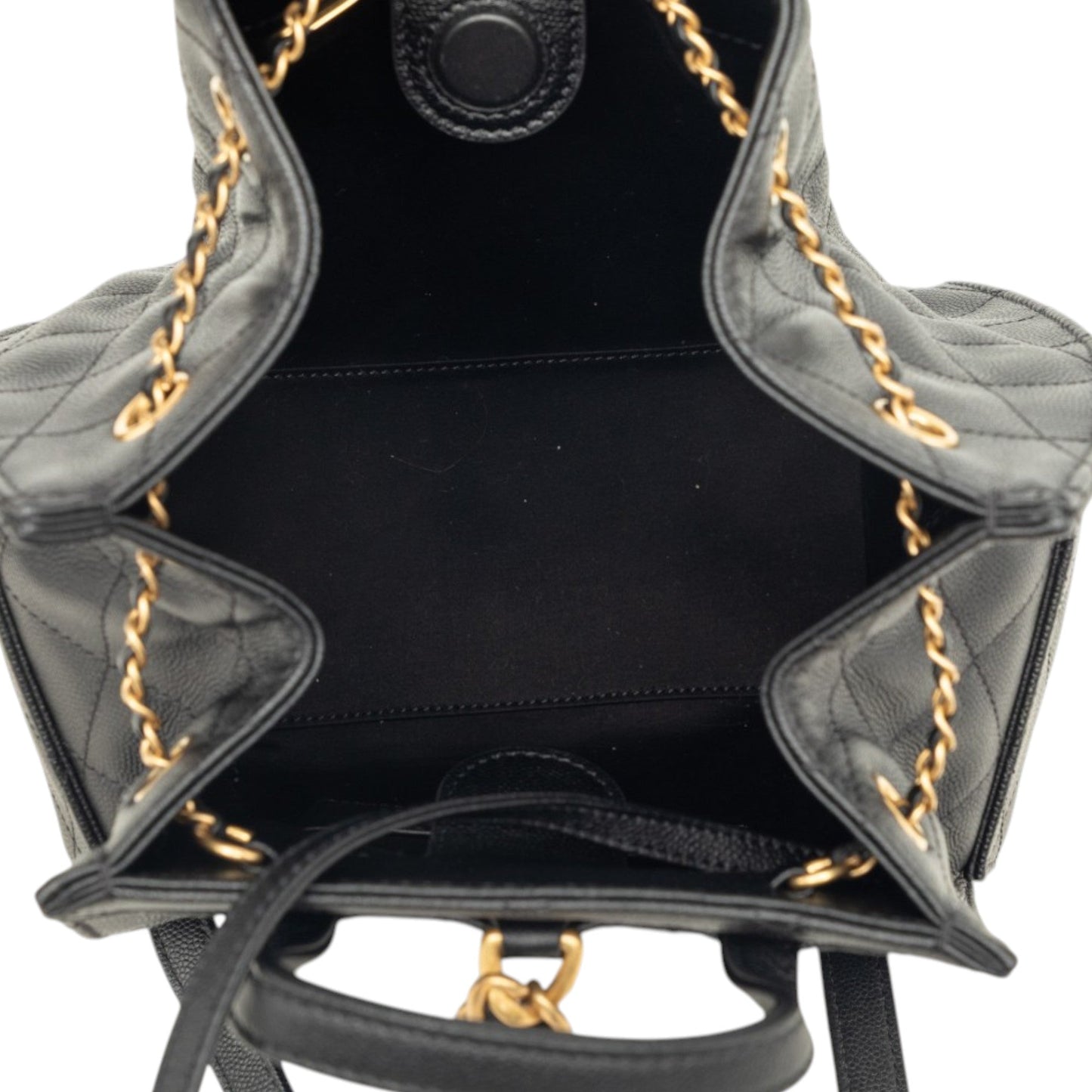 Chanel Medium Quilted Caviar Chanel 25 Backpack