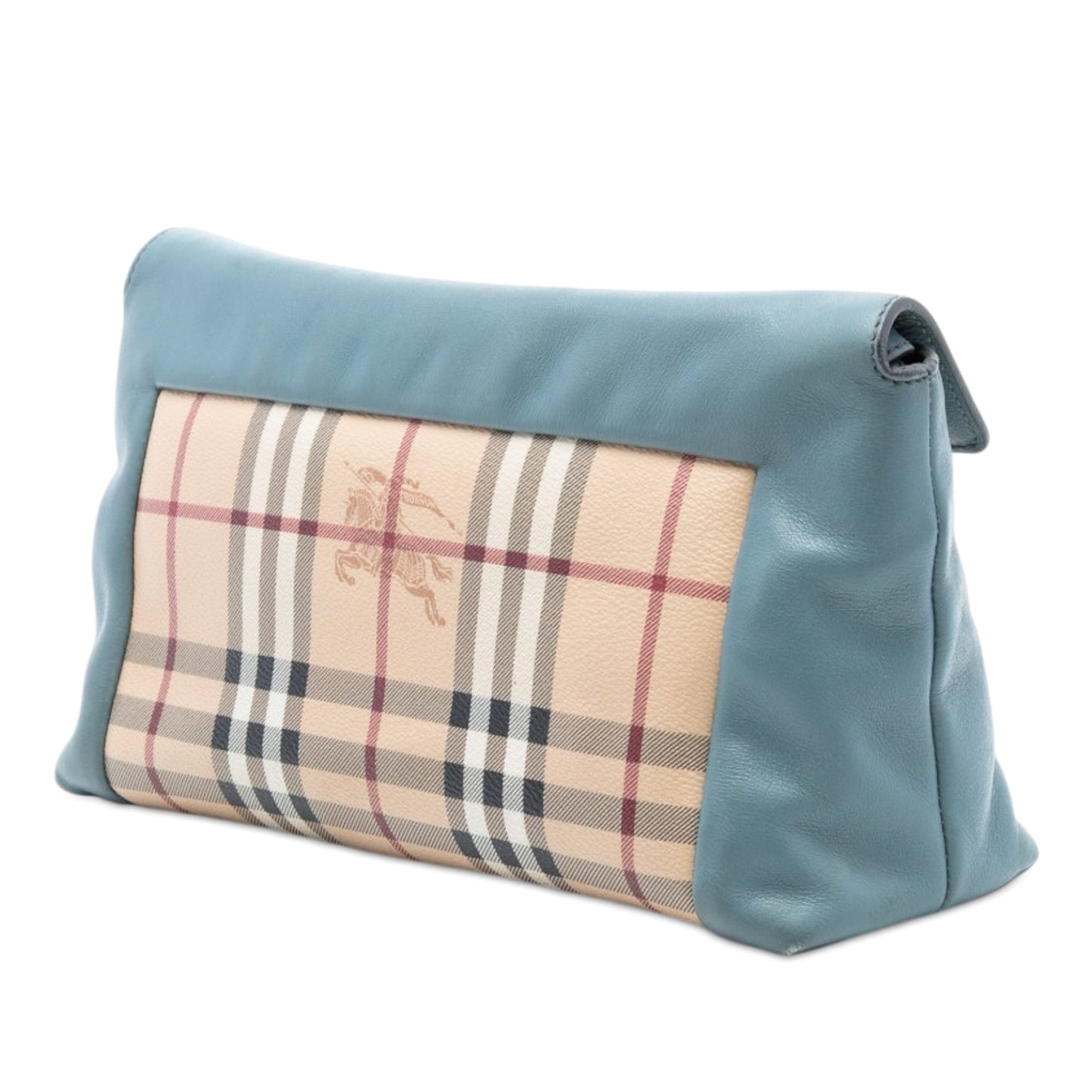 Burberry Haymarket Check Coated Canvas Leah Crossbody