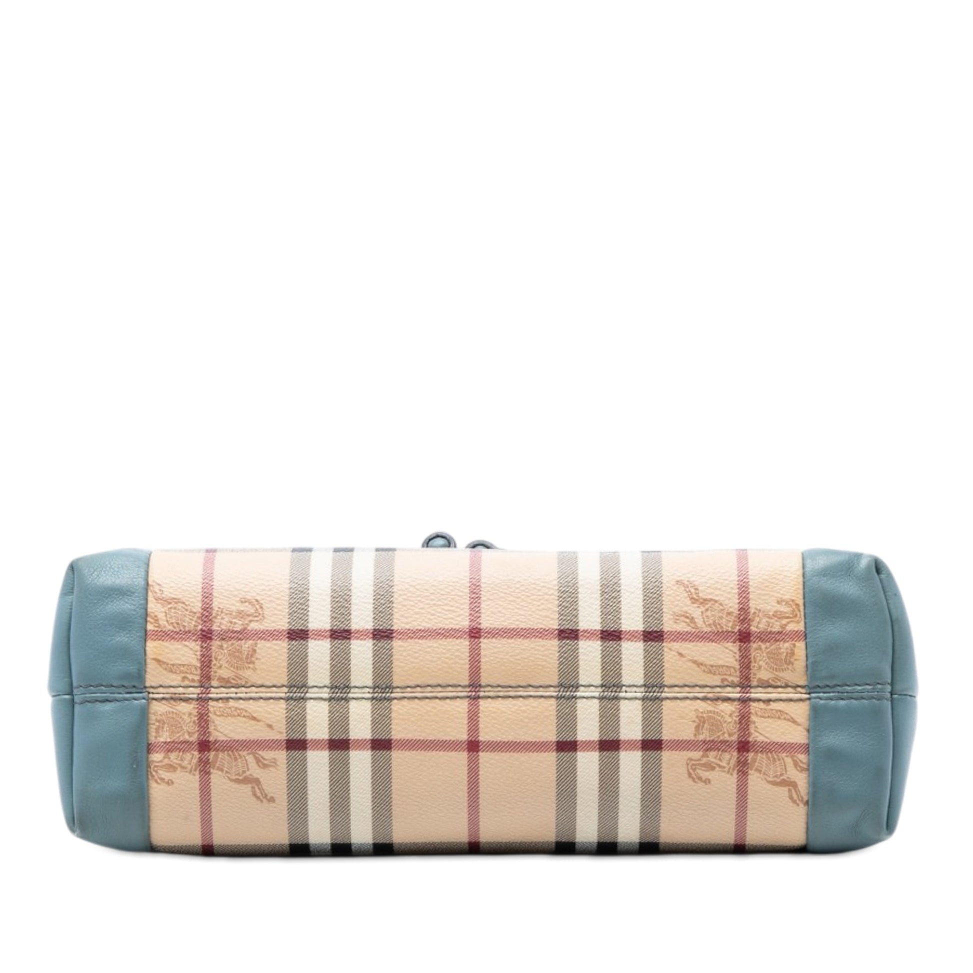 Burberry Haymarket Check Coated Canvas Leah Crossbody