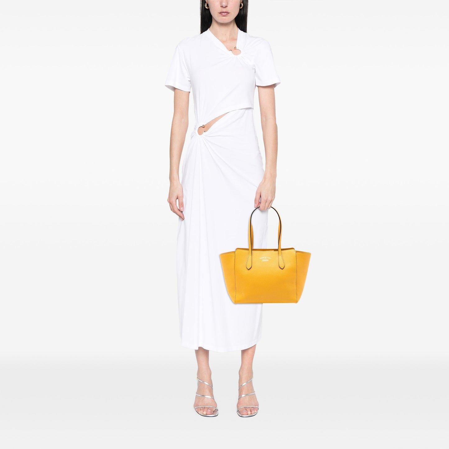 Gucci Medium Dollar Calfskin Swing Tote