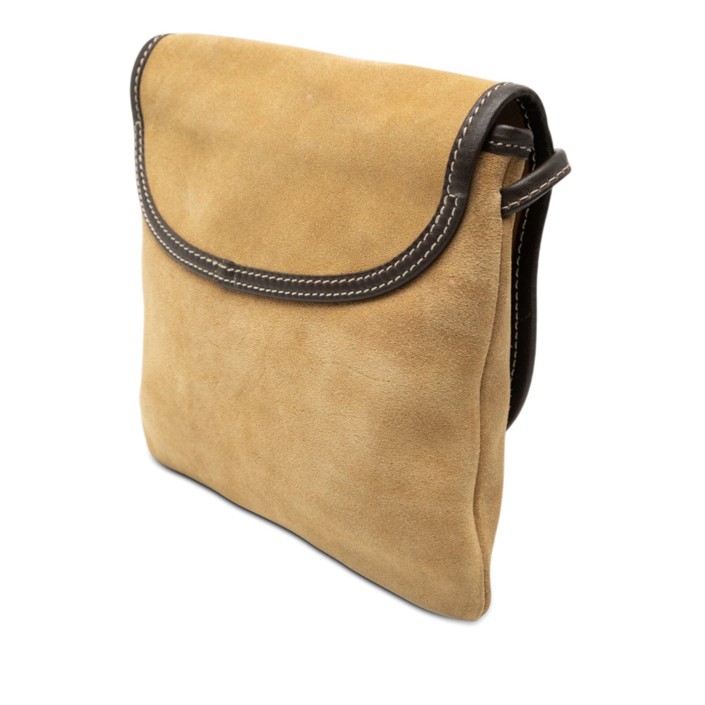LOEWE Suede Anagram Crossbody