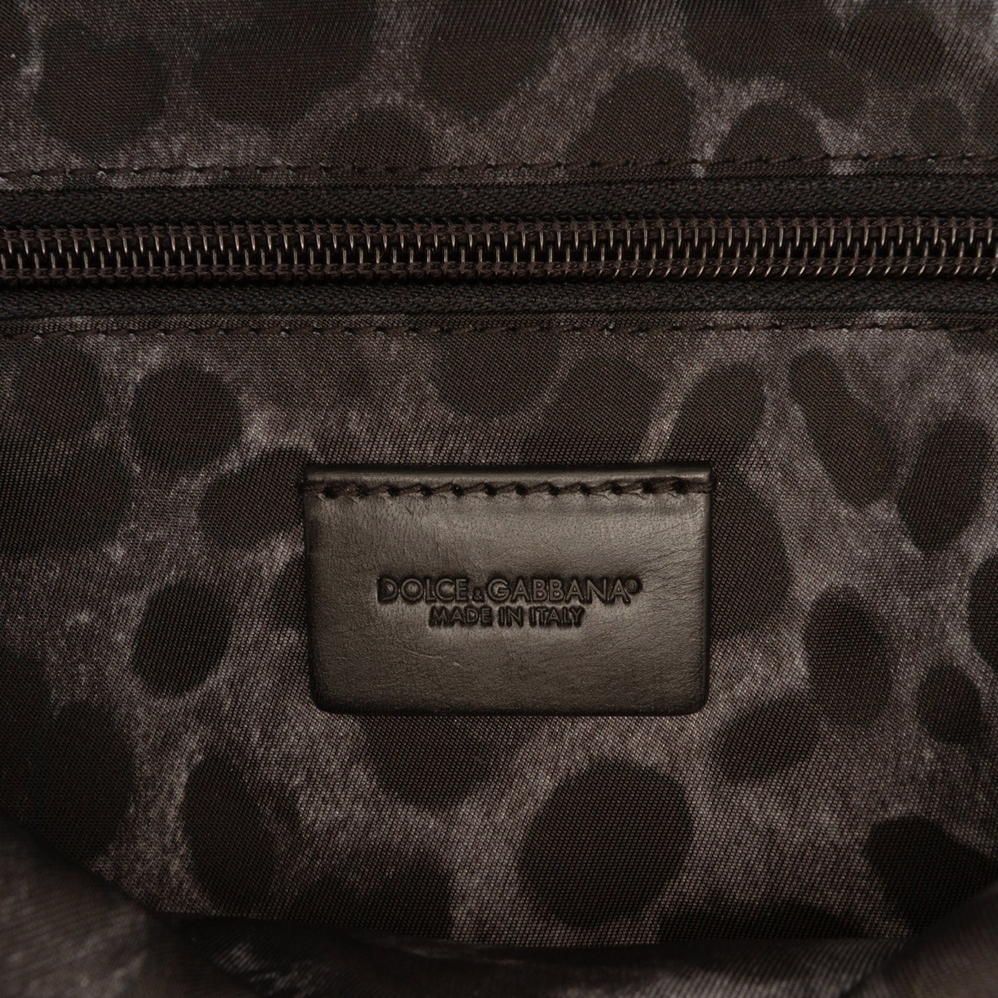 Dolce & Gabbana Nylon Logo Plaque Messenger Bag