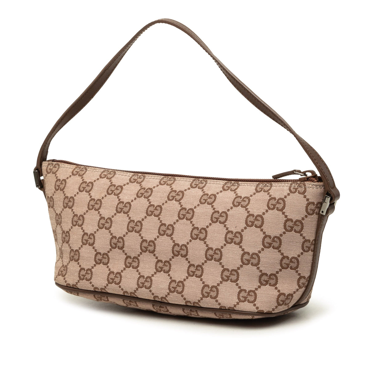 Gucci GG Canvas Boat — Beige