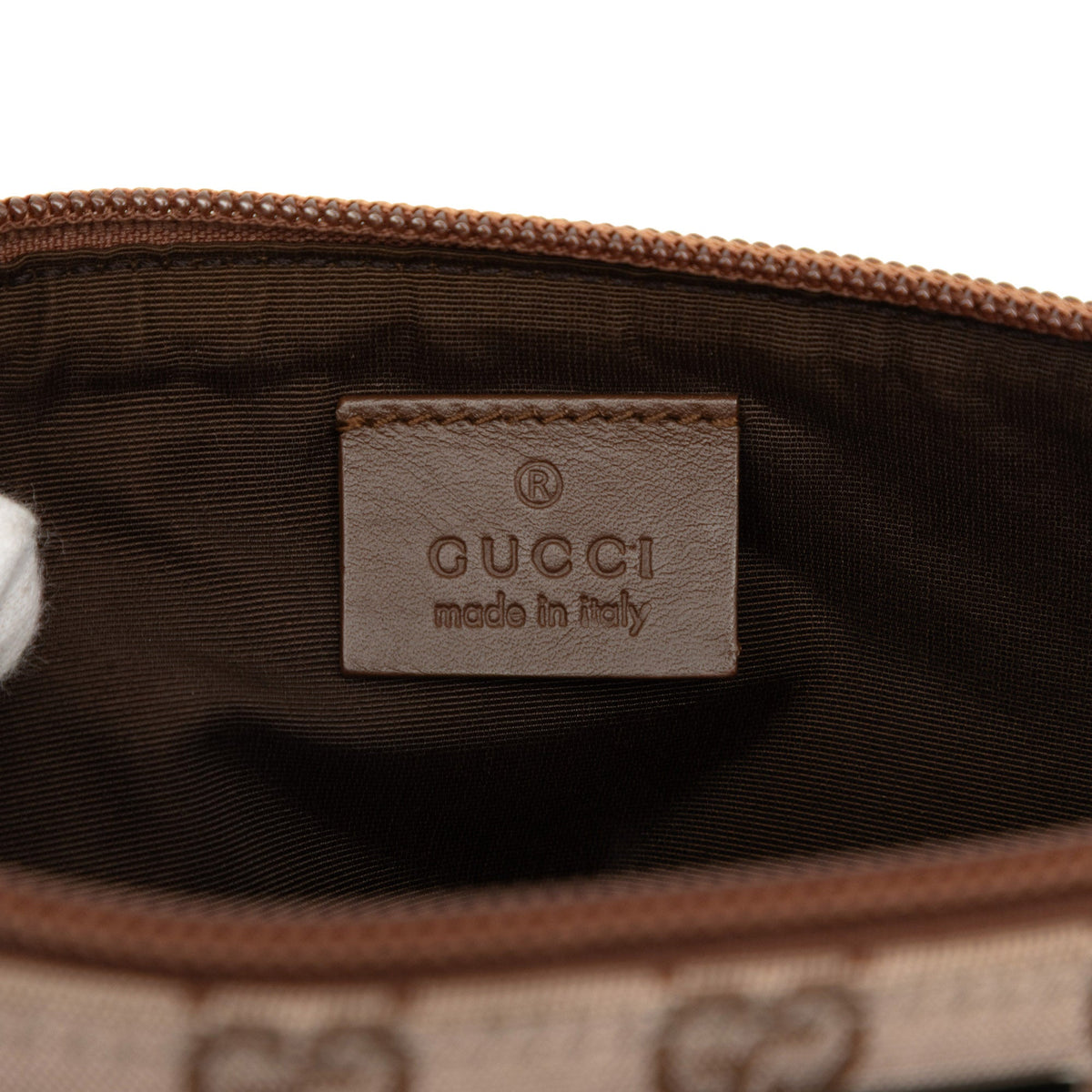 Gucci GG Canvas Boat — Beige