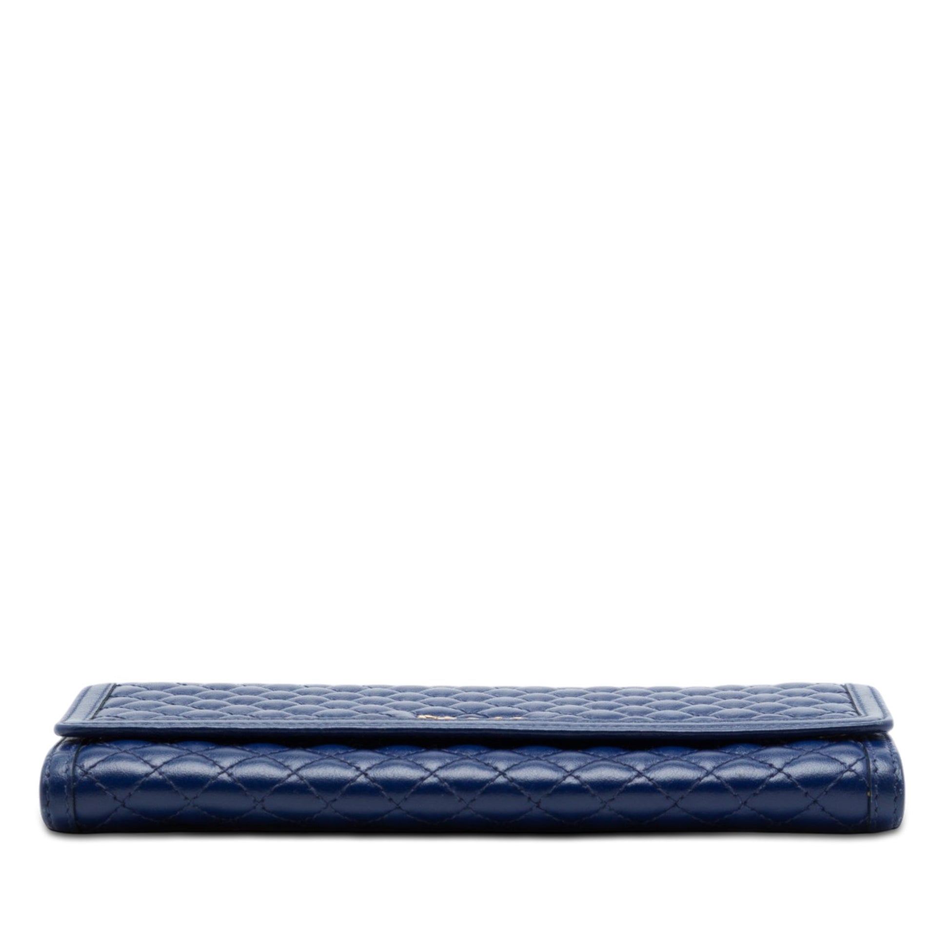Prada Quilted Nappa Wallet On Chain