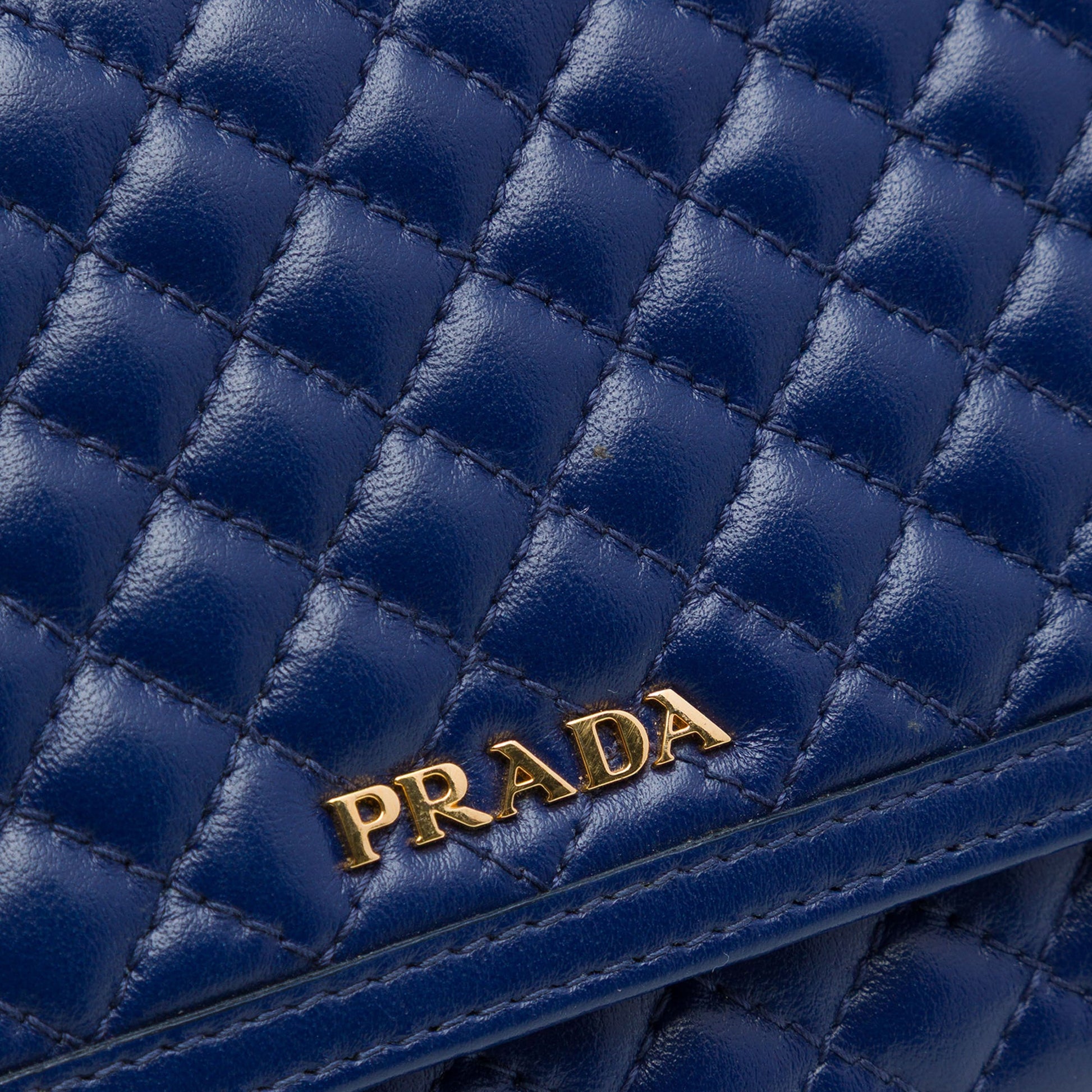 Prada Quilted Nappa Wallet On Chain
