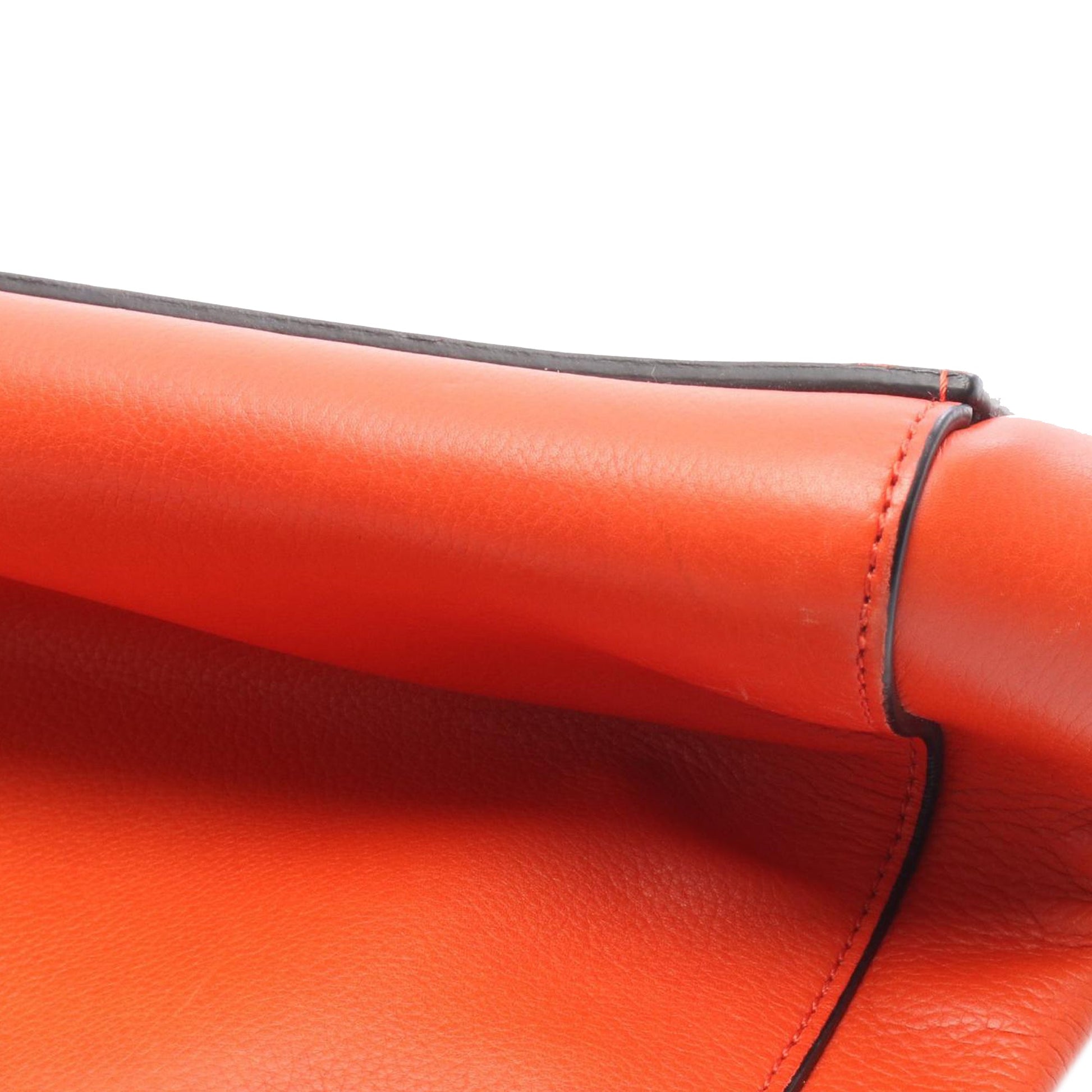 Celine Medium Leather Edge Handbag