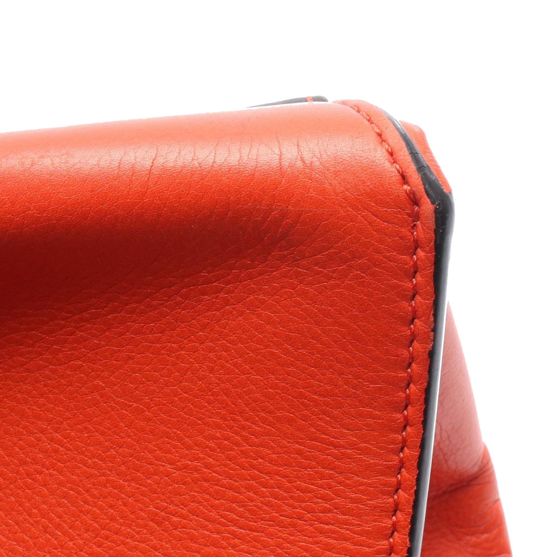 Celine Medium Leather Edge Handbag