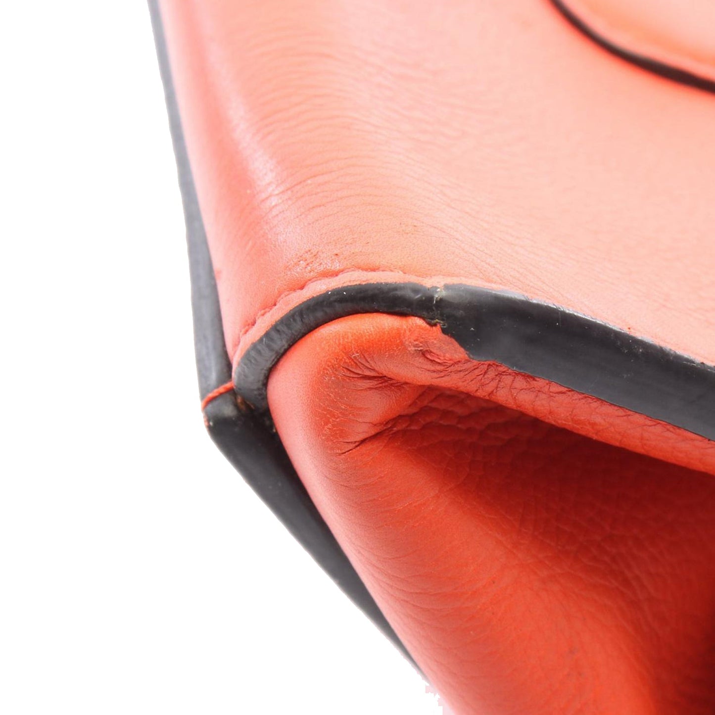 Celine Medium Leather Edge Handbag