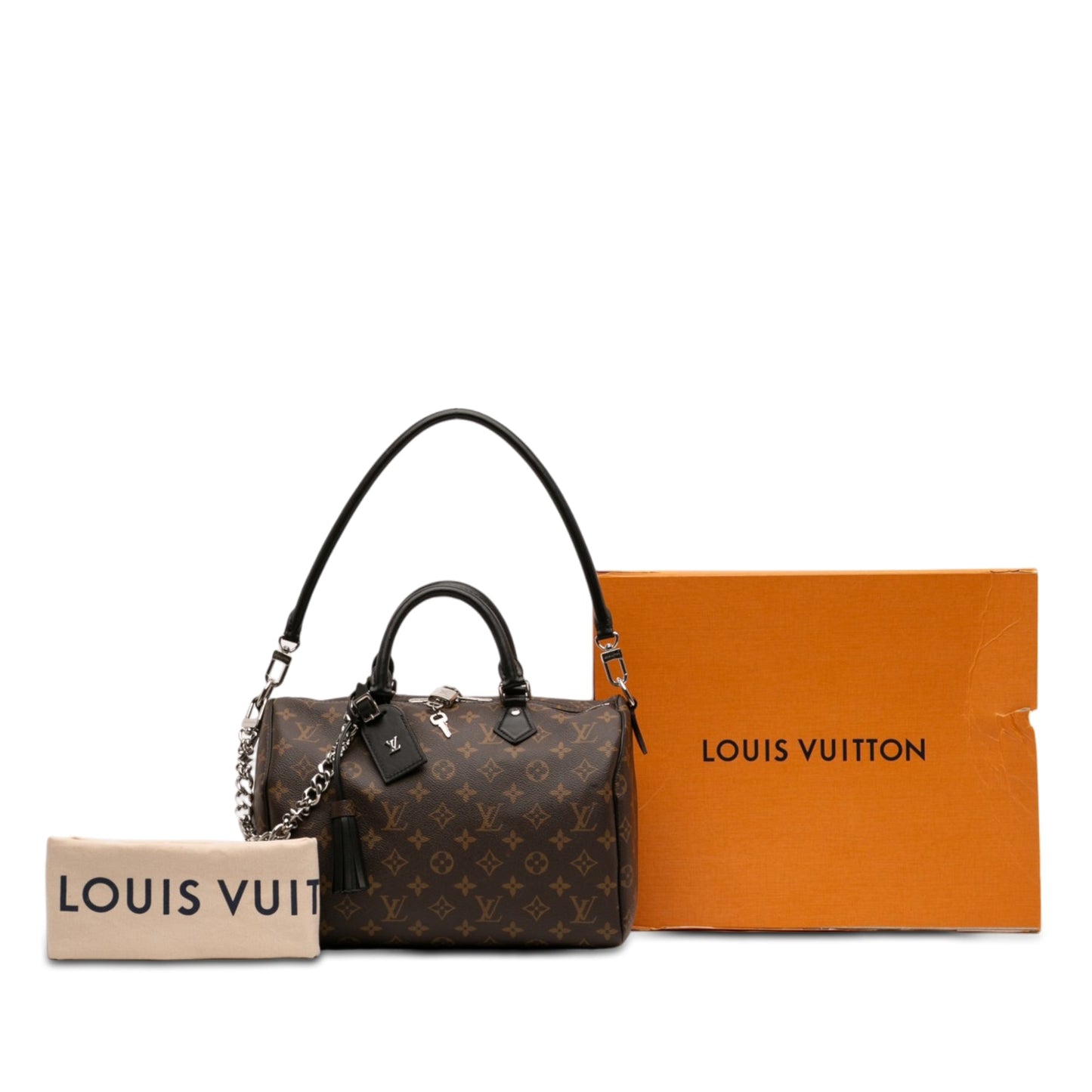 Louis Vuitton Monogram Speedy Soft 30 Dark