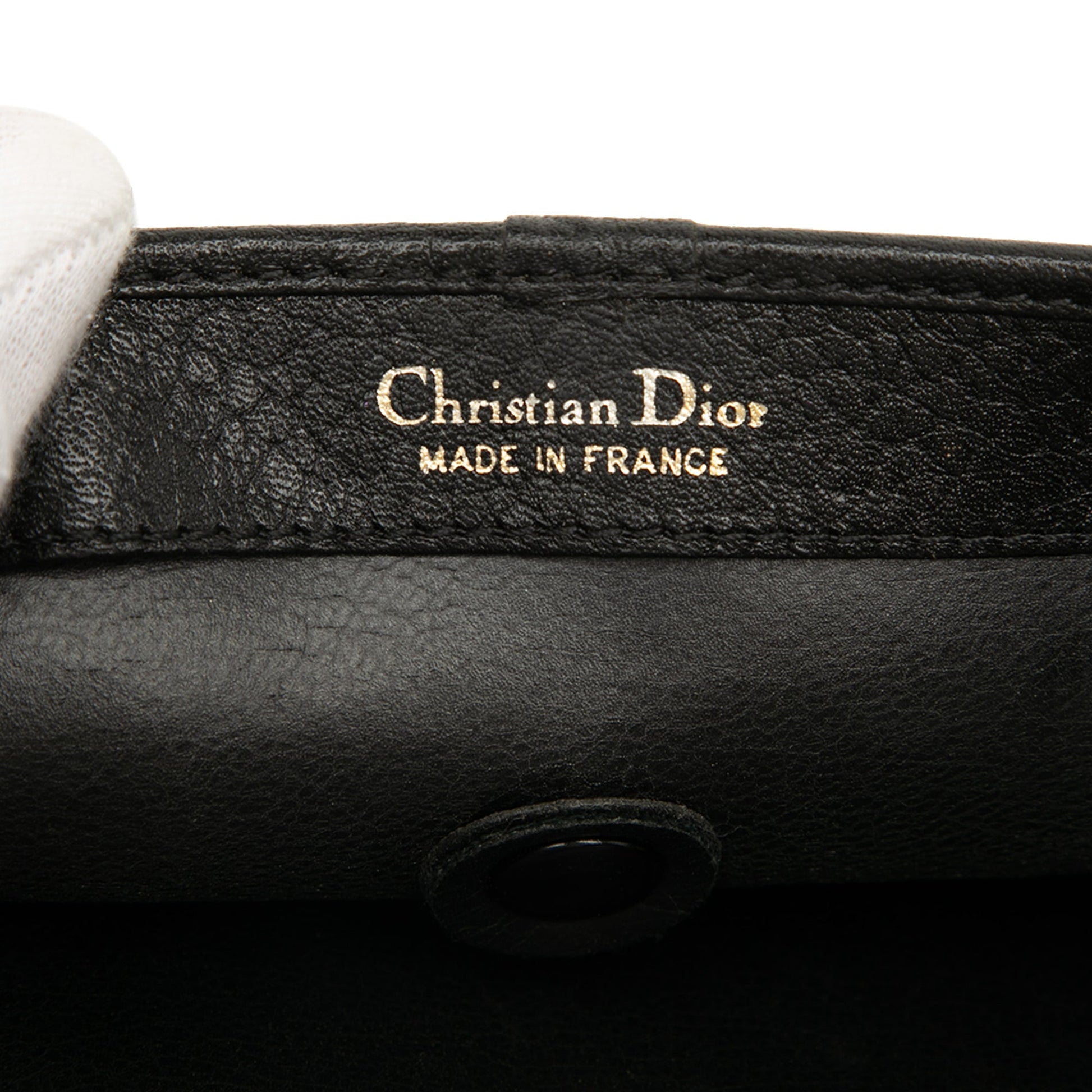 Dior Leather Chain Crossbody