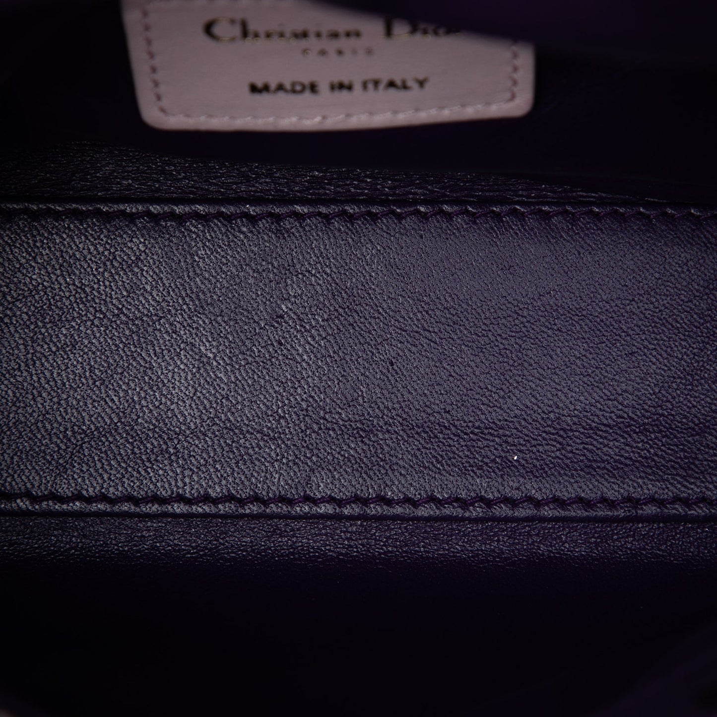 Dior Mini Tricolor Lambskin Cannage Lady Dior