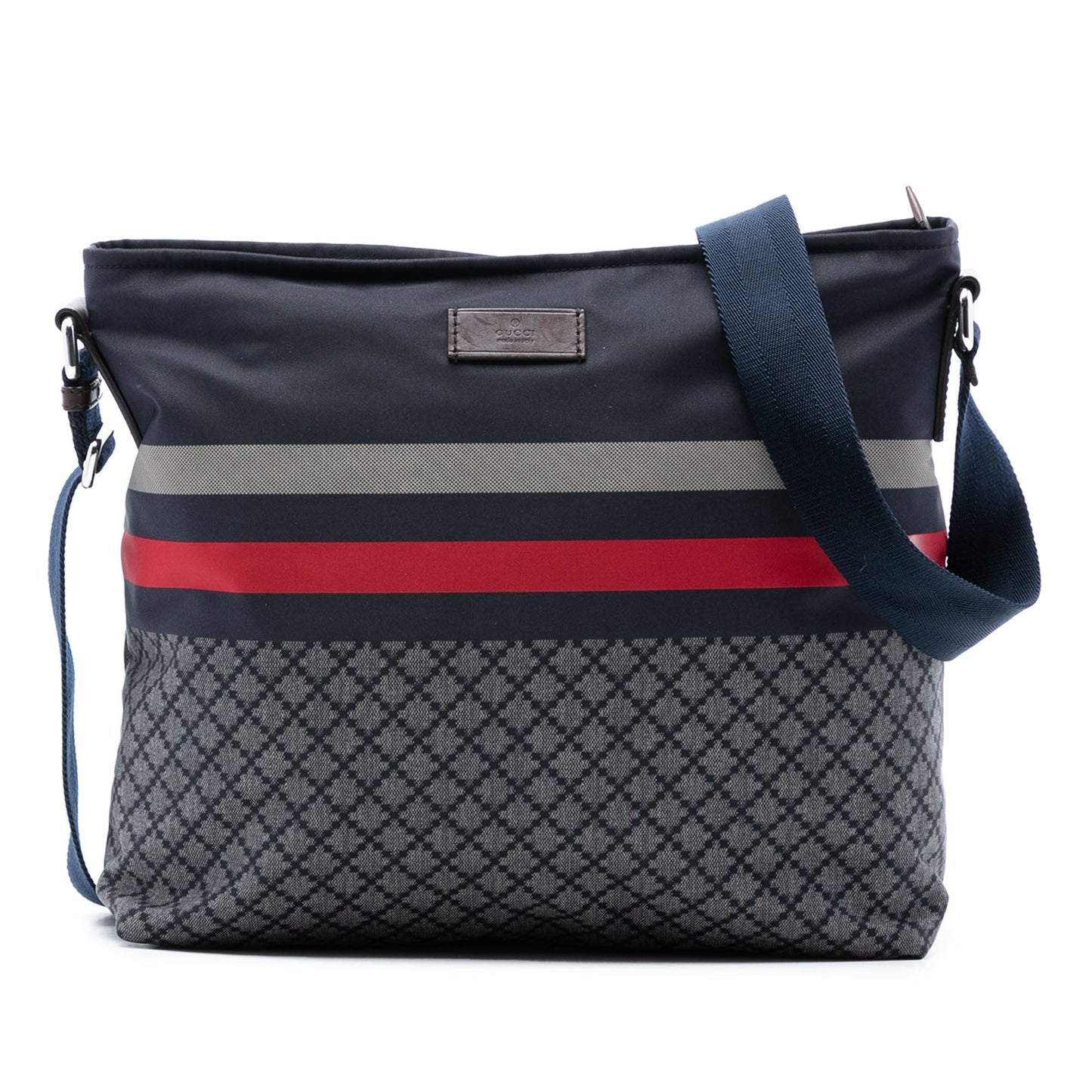 Gucci Diamante Nylon Web Crossbody
