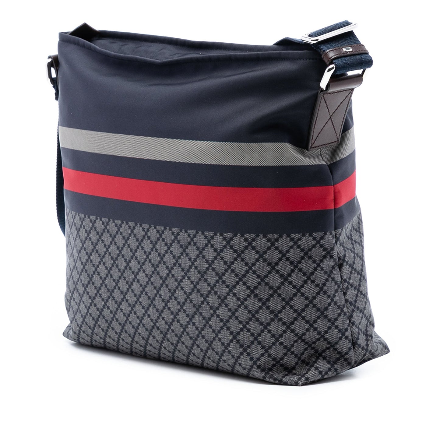 Gucci Diamante Nylon Web Crossbody