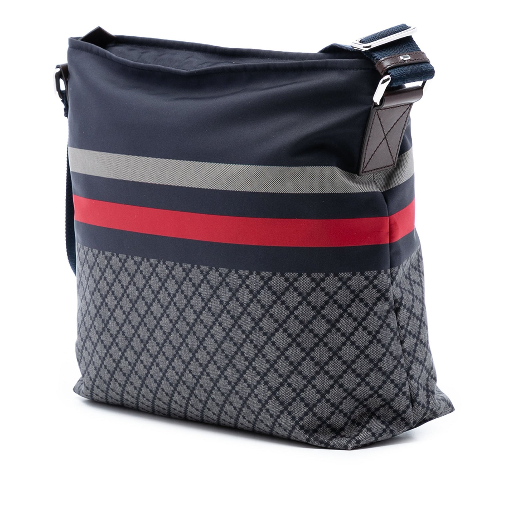 Gucci Diamante Nylon Web Crossbody