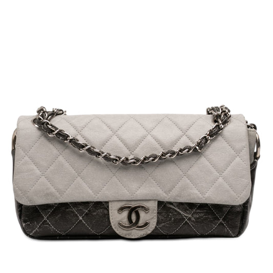 Chanel Small CC Quilted Vinyl Melrose Degrade Flap