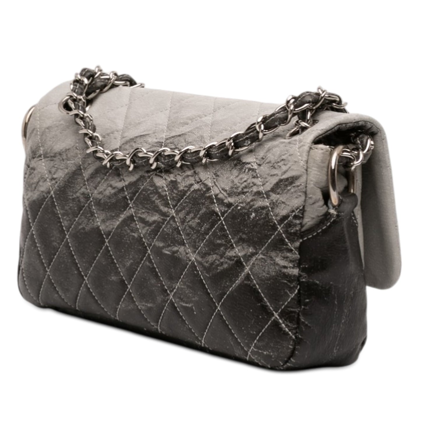 Chanel Small CC Quilted Vinyl Melrose Degrade Flap