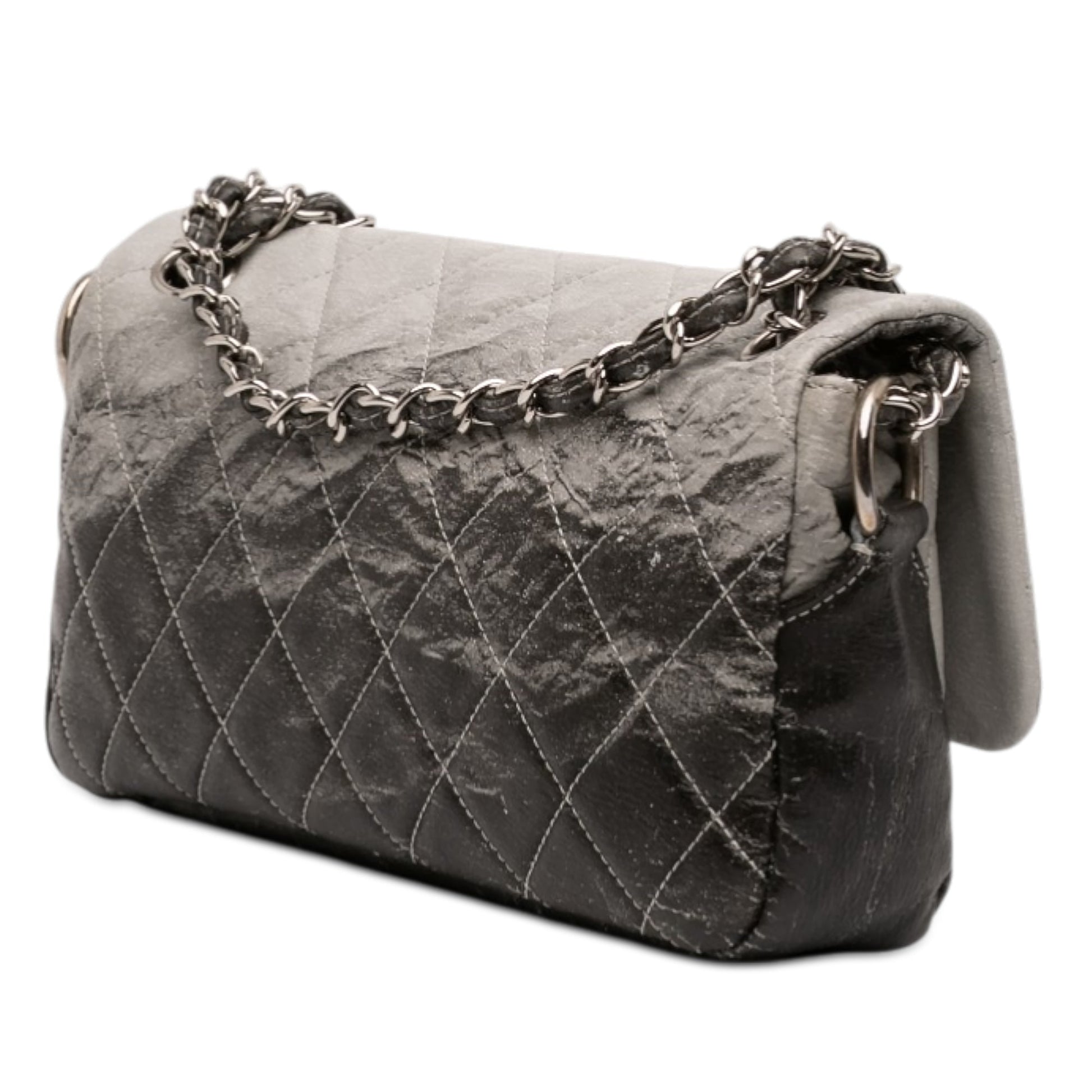 Chanel Small CC Quilted Vinyl Melrose Degrade Flap